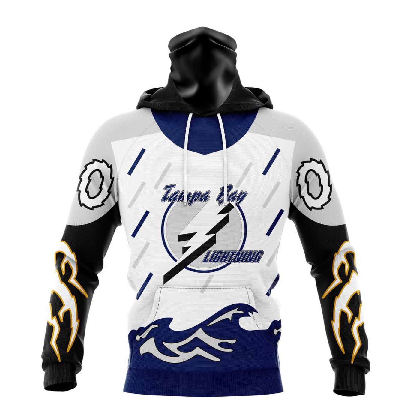 NHL Tampa Bay Lightning Reverse Retro Kits 2022 3d Printed Hoodie 3d Printed Hoodie