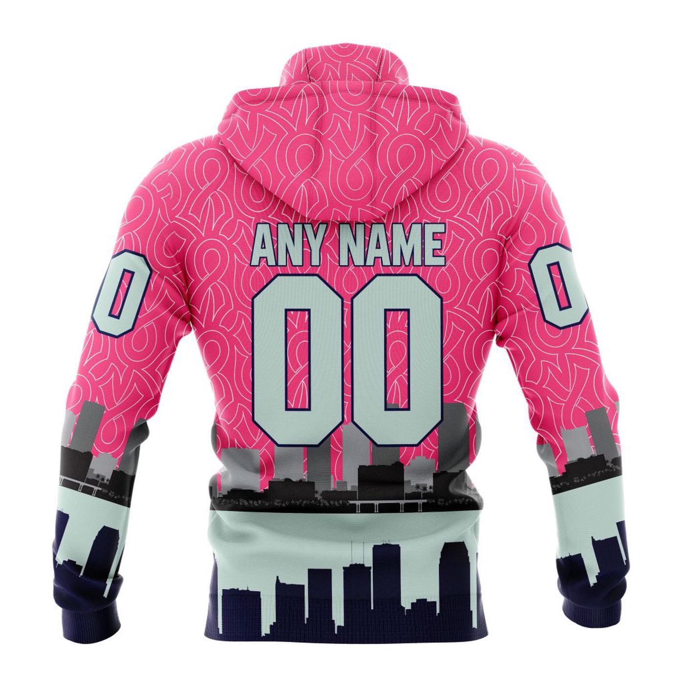 NHL Tampa Bay Lightning | Specialized Unisex Kits Hockey Fights Against Cancer V0222 3d Printed Hoodie 3d Printed Hoodie