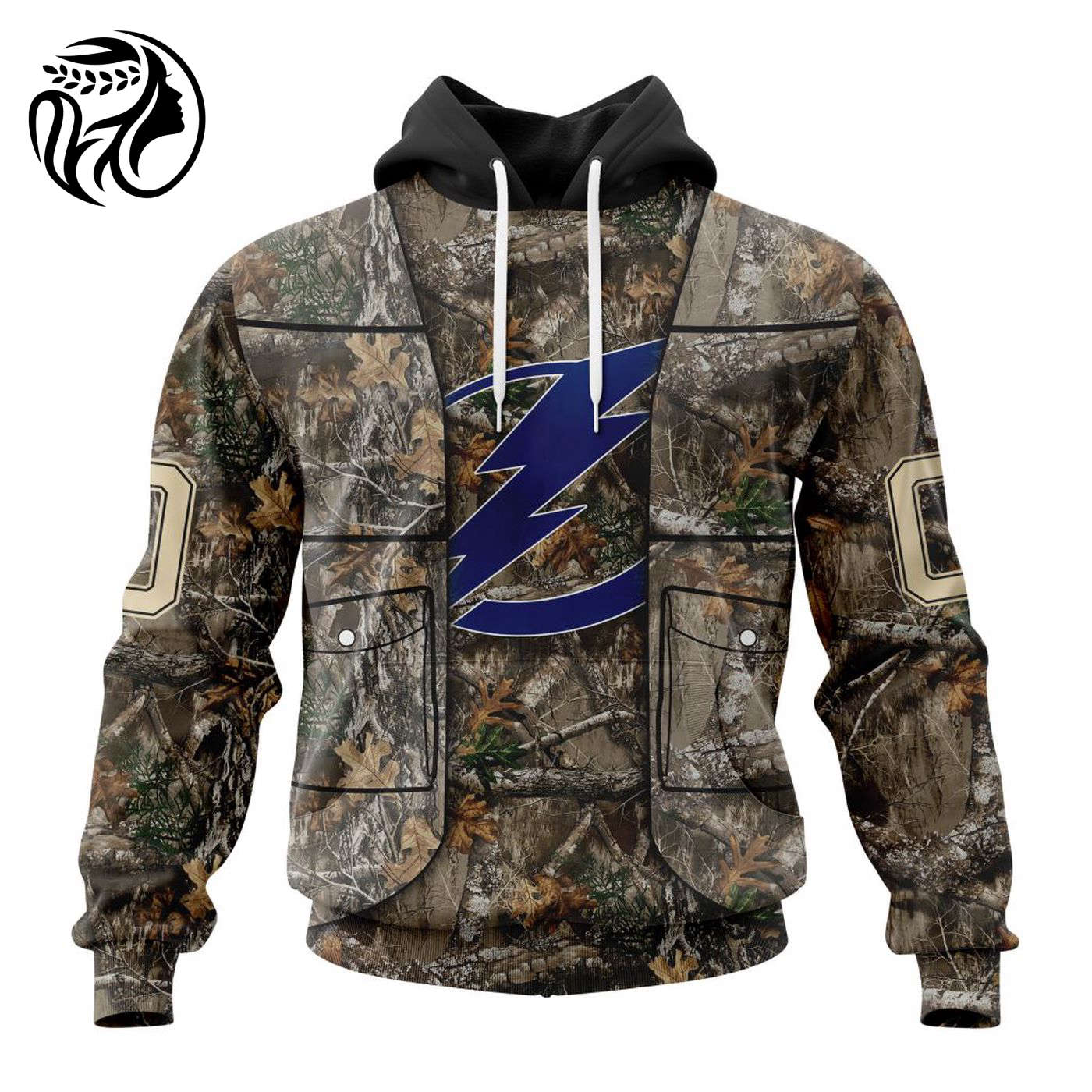 NHL Tampa Bay Lightning | Specialized Unisex Vest Kits With Realtree Camo 3d Printed Hoodie 3d Printed Hoodie
