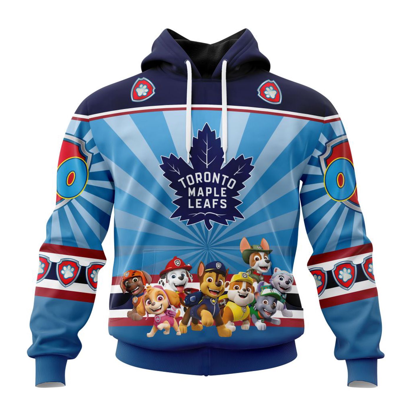 NHL Toronto Maple Leafs Special Paw Patrol Kits ST2201 3d Printed Hoodie 3d Printed Hoodie