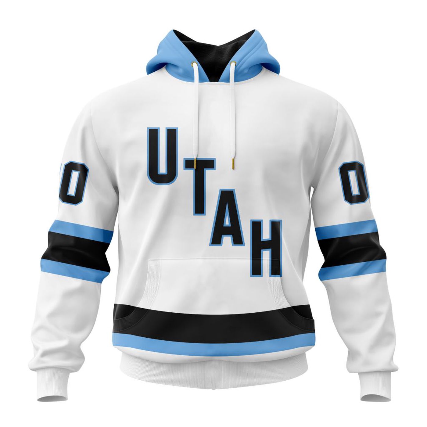 NHL Utah Hockey Club Personalized 2025 Away Kits 3d Printed Hoodie 3d Printed Hoodie