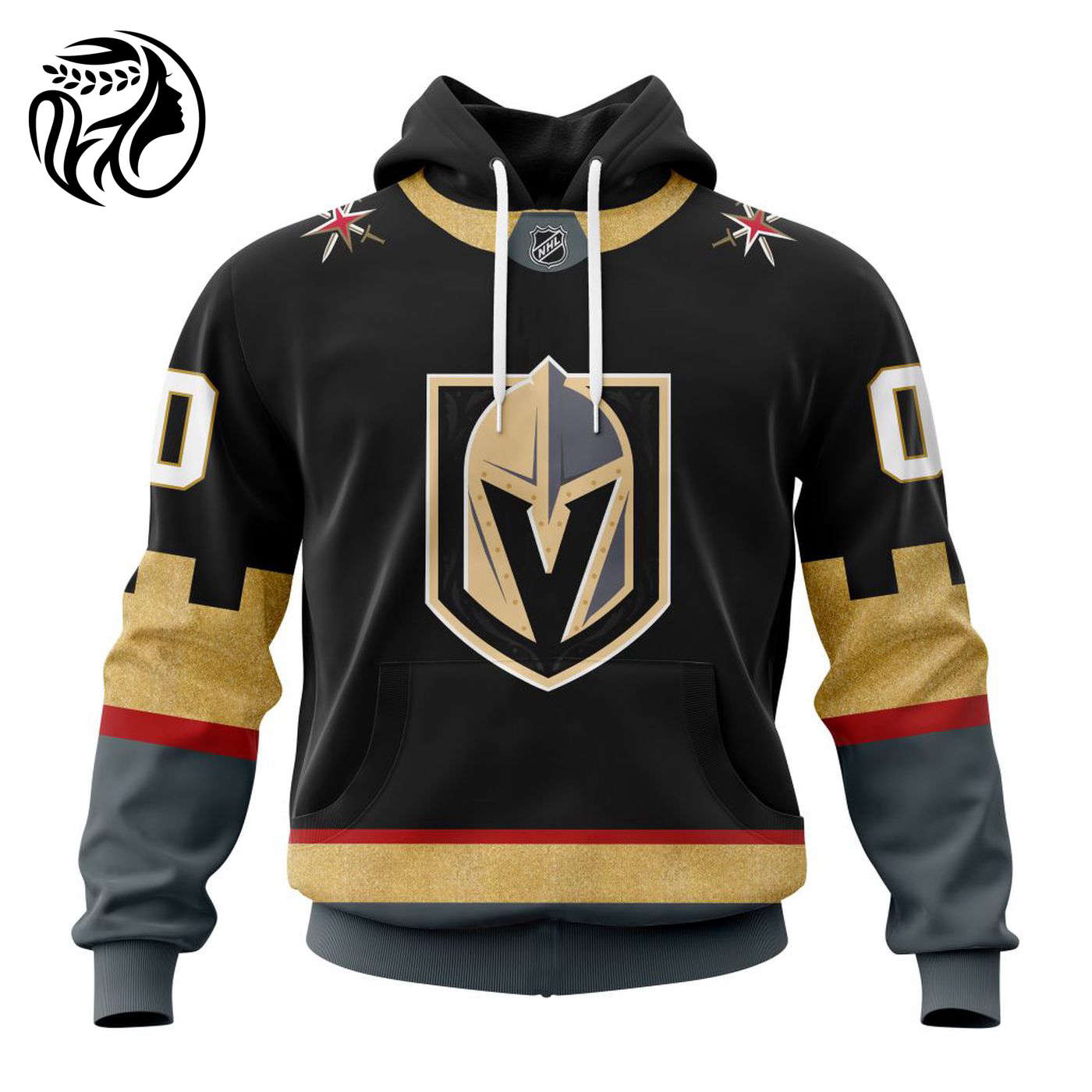 NHL Vegas Golden Knights Special Castle Design Concept Kits 3d Printed Hoodie 3d Printed Hoodie