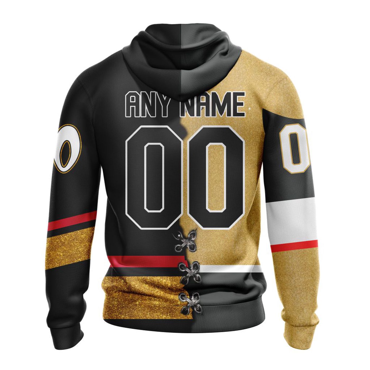 NHL Vegas Golden Knights Special Home Mix Reverse Retro Personalized Kits 3d Printed Hoodie 3d Printed Hoodie