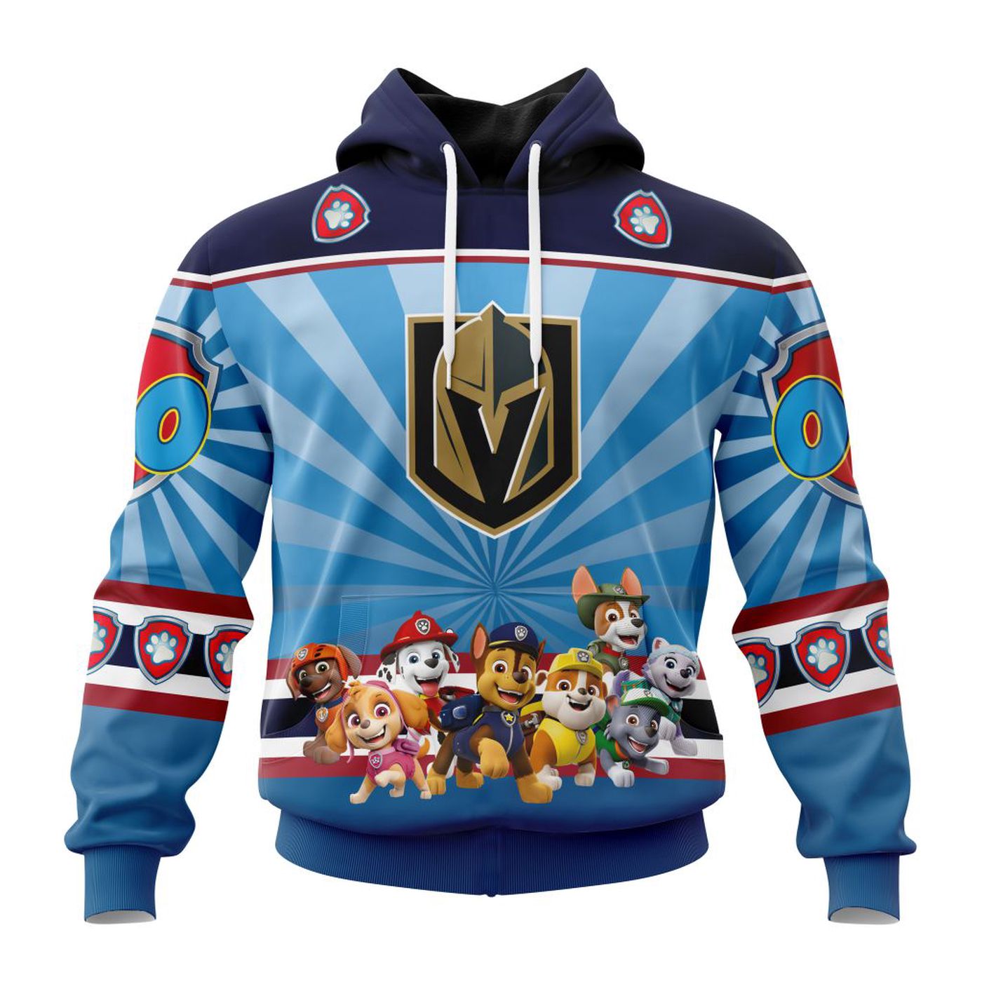 NHL Vegas Golden Knights Special Paw Patrol Kits ST2201 3d Printed Hoodie 3d Printed Hoodie