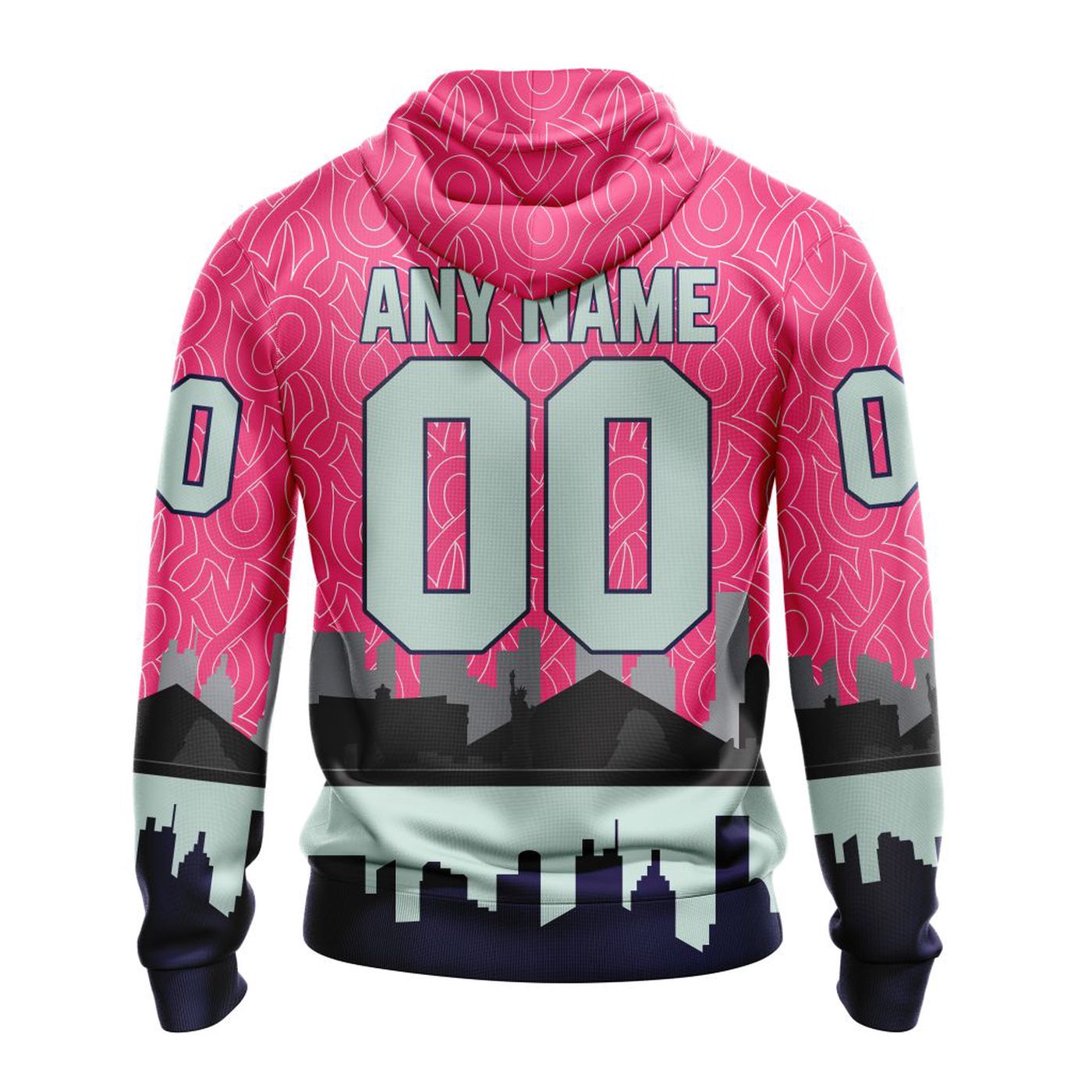 NHL Vegas Golden Knights | Specialized Unisex Kits Hockey Fights Against Cancer V0222 3d Printed Hoodie 3d Printed Hoodie