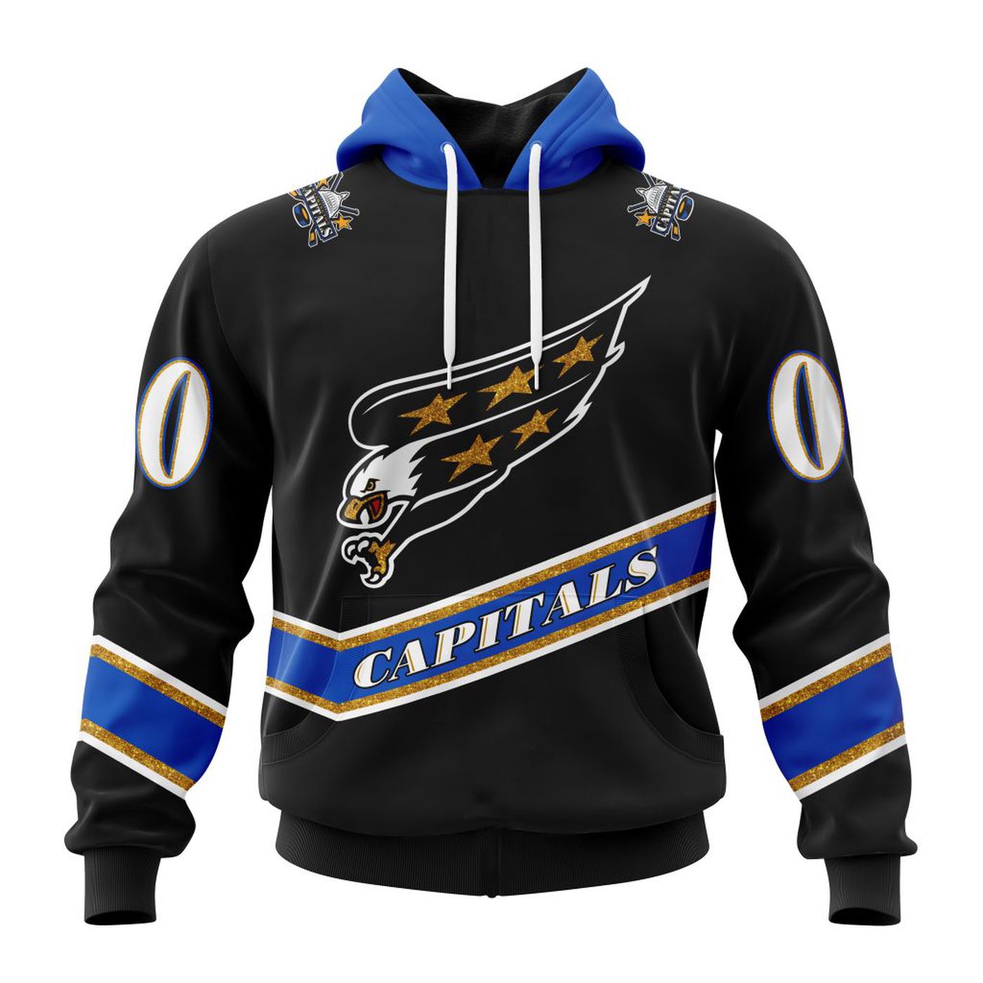 NHL Washington Capitals Reverse Retro Kits 2022 3d Printed Hoodie 3d Printed Hoodie