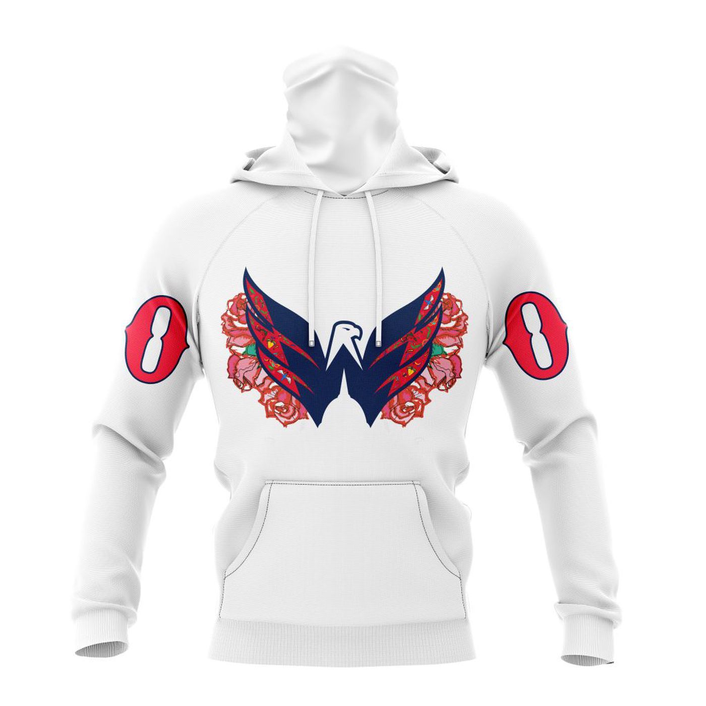 NHL Washington Capitals | Specialized Unisex Kits Dia De Muertos 3d Printed Hoodie 3d Printed Hoodie