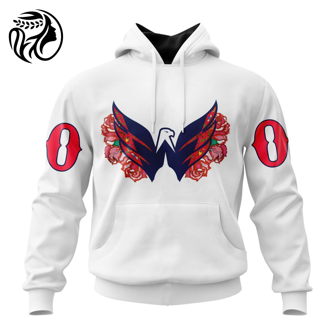 NHL Washington Capitals | Specialized Unisex Kits Dia De Muertos 3d Printed Hoodie 3d Printed Hoodie