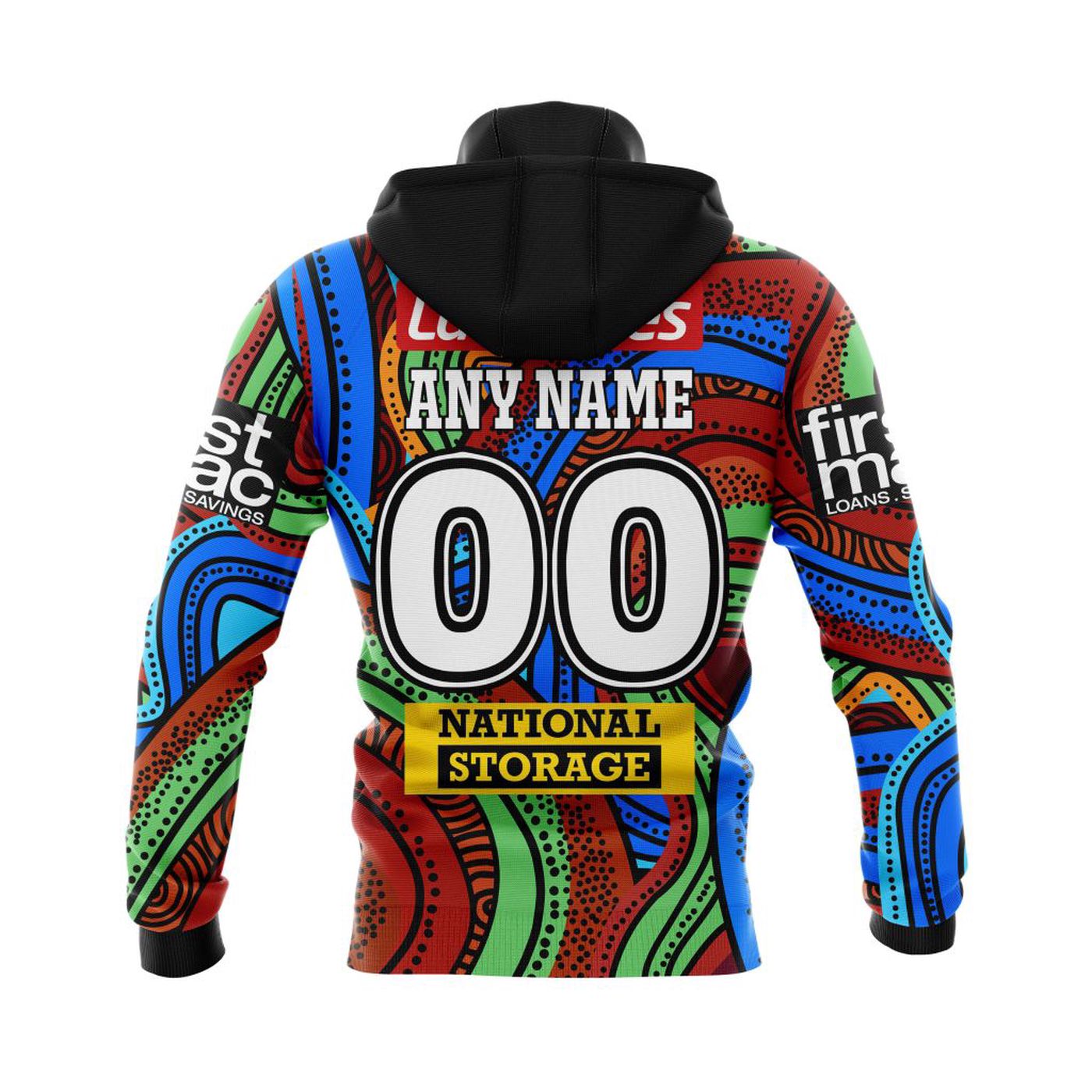 NRL Brisbane Broncos Indigenous Kits 2022 3d Printed Hoodie 3d Printed Hoodie
