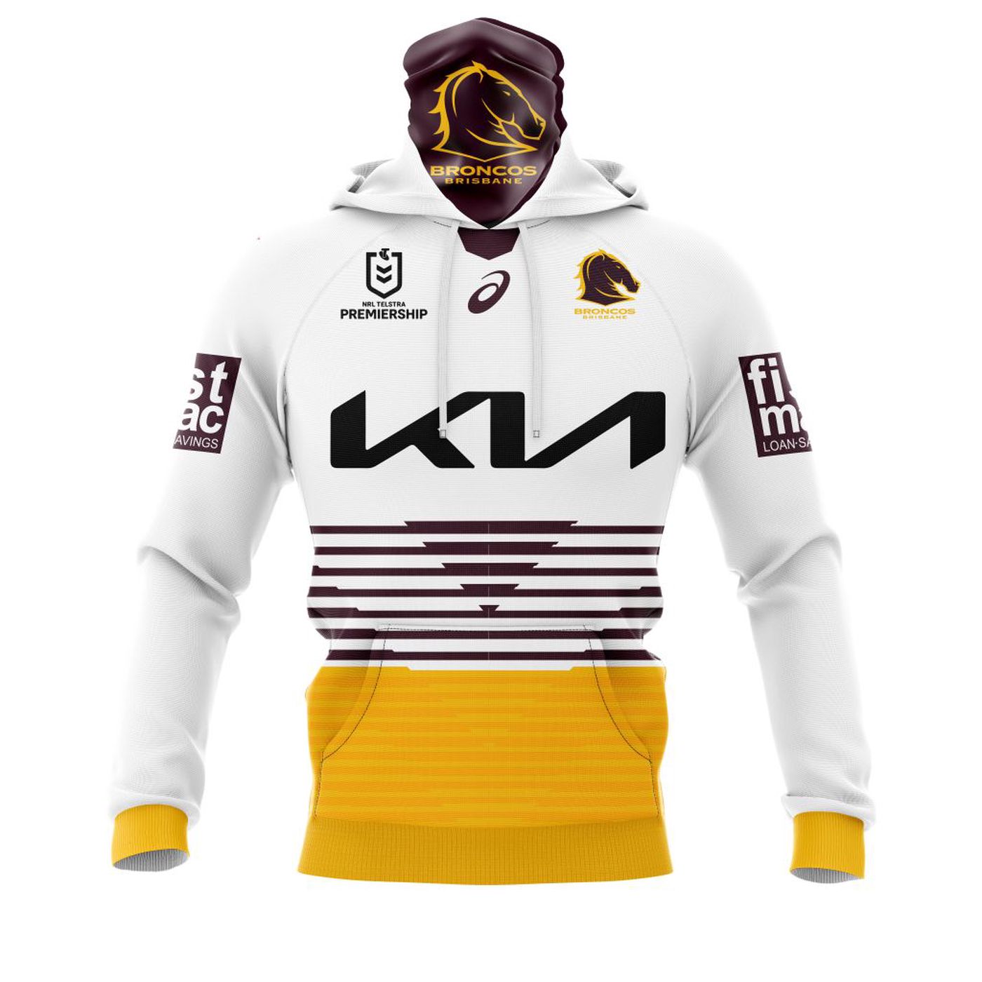 NRL Brisbane Broncos | Specialized 2022 Away Kits 3d Printed Hoodie 3d Printed Hoodie