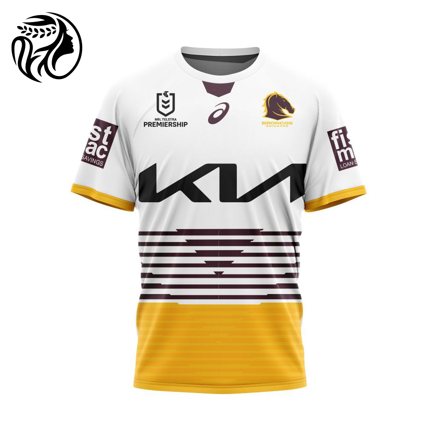 NRL Brisbane Broncos | Specialized 2022 Away Kits 3d Printed Hoodie 3d Printed Hoodie