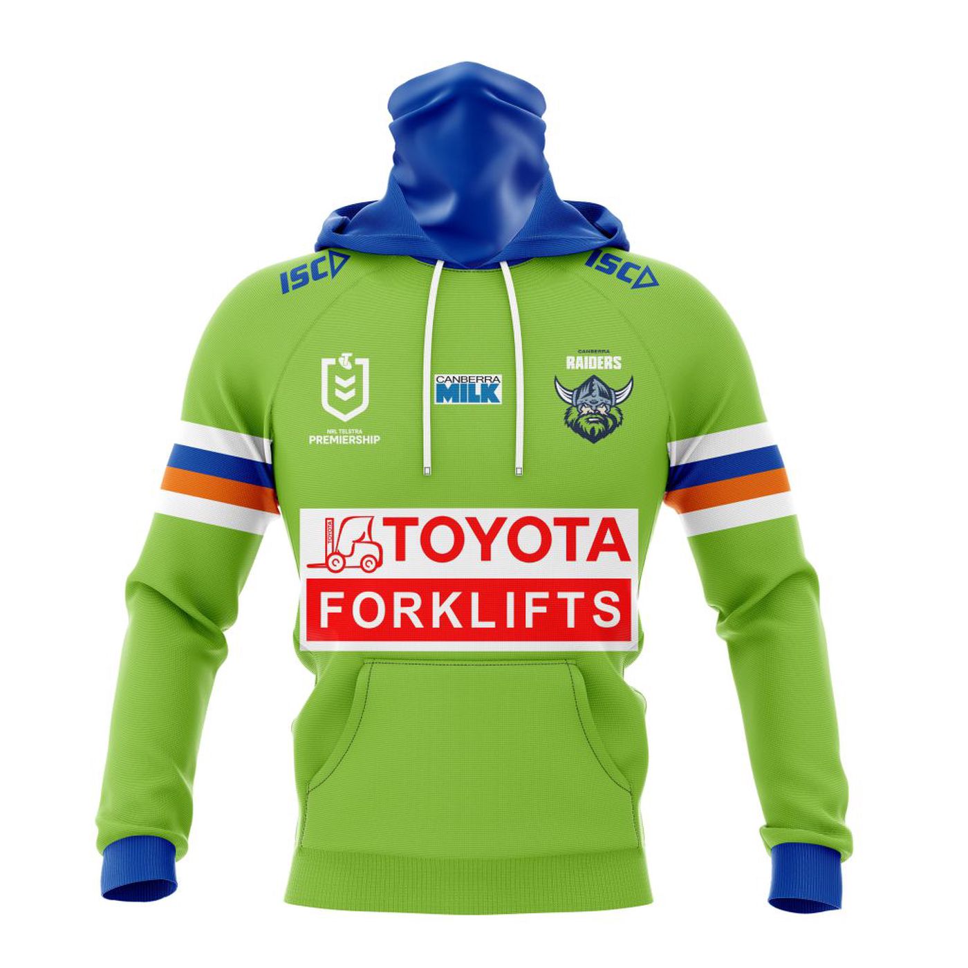 NRL Canberra Raiders Home Kits 2023 3d Printed Hoodie 3d Printed Hoodie