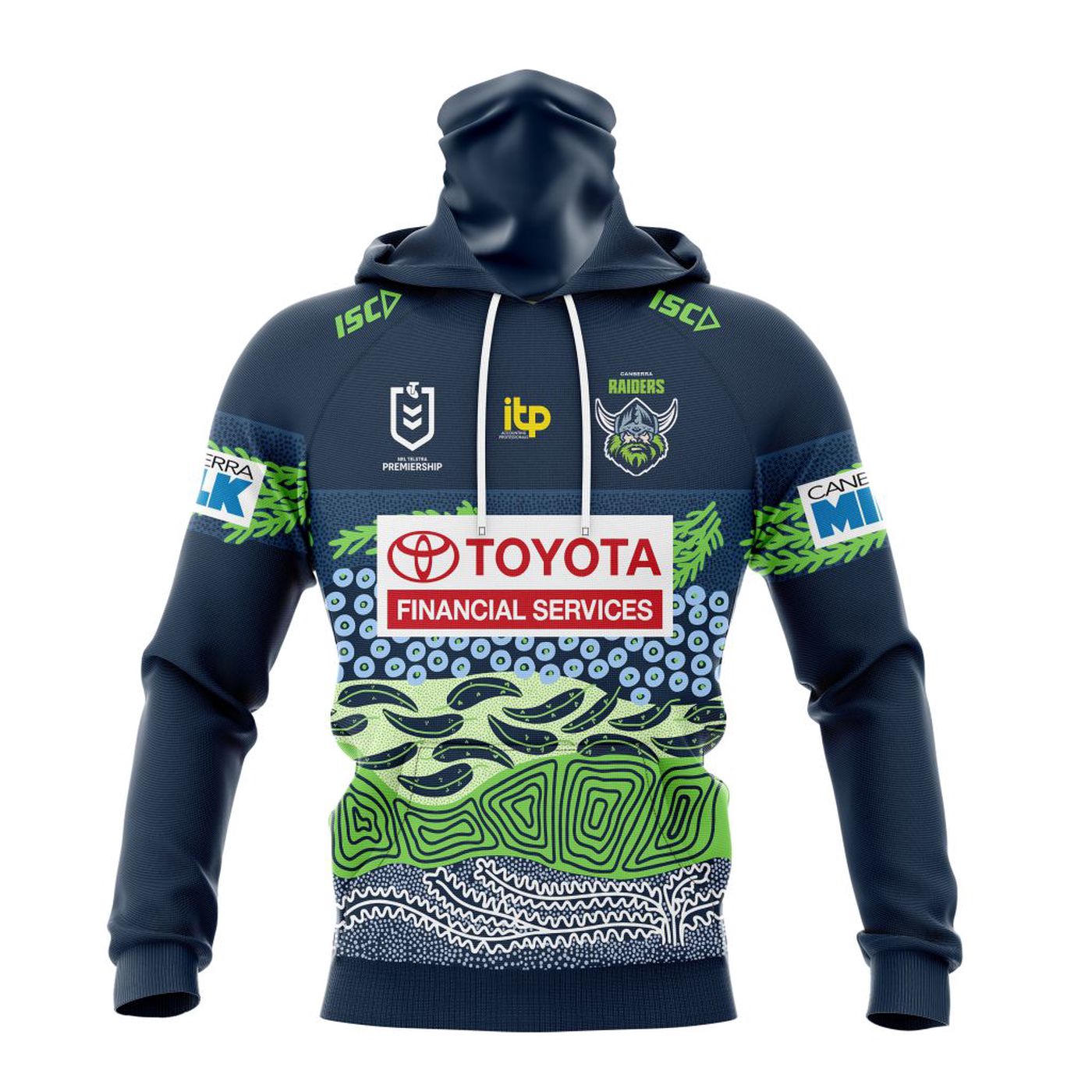 NRL Canberra Raiders Indigenous Kits 2022 3d Printed Hoodie 3d Printed Hoodie