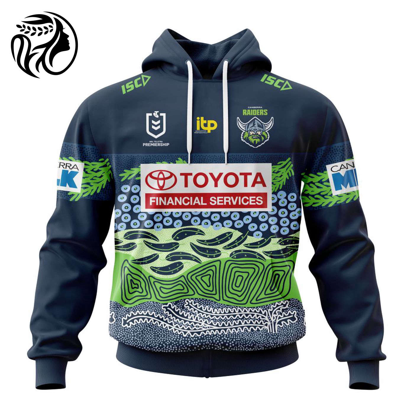 NRL Canberra Raiders Indigenous Kits 2022 3d Printed Hoodie 3d Printed Hoodie