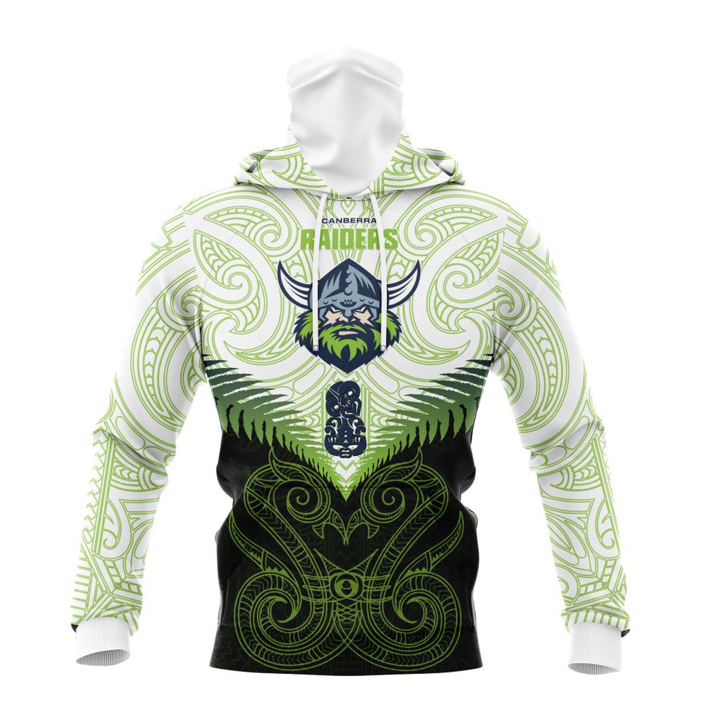 NRL Canberra Raiders Maori Manaia Special Kits ST2201 3d Printed Hoodie 3d Printed Hoodie