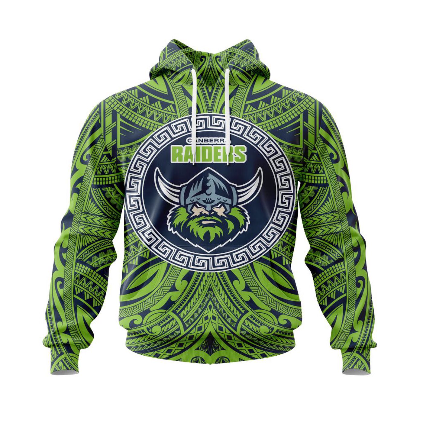NRL Canberra Raiders Polynesian Concept Kits ST2201 3d Printed Hoodie 3d Printed Hoodie