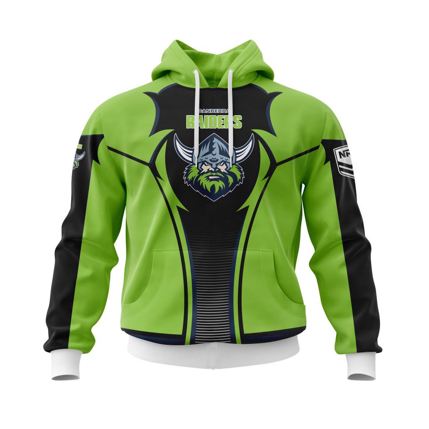 NRL Canberra Raiders | Specialized 2021 Concepts Kits 04 3d Printed Hoodie 3d Printed Hoodie