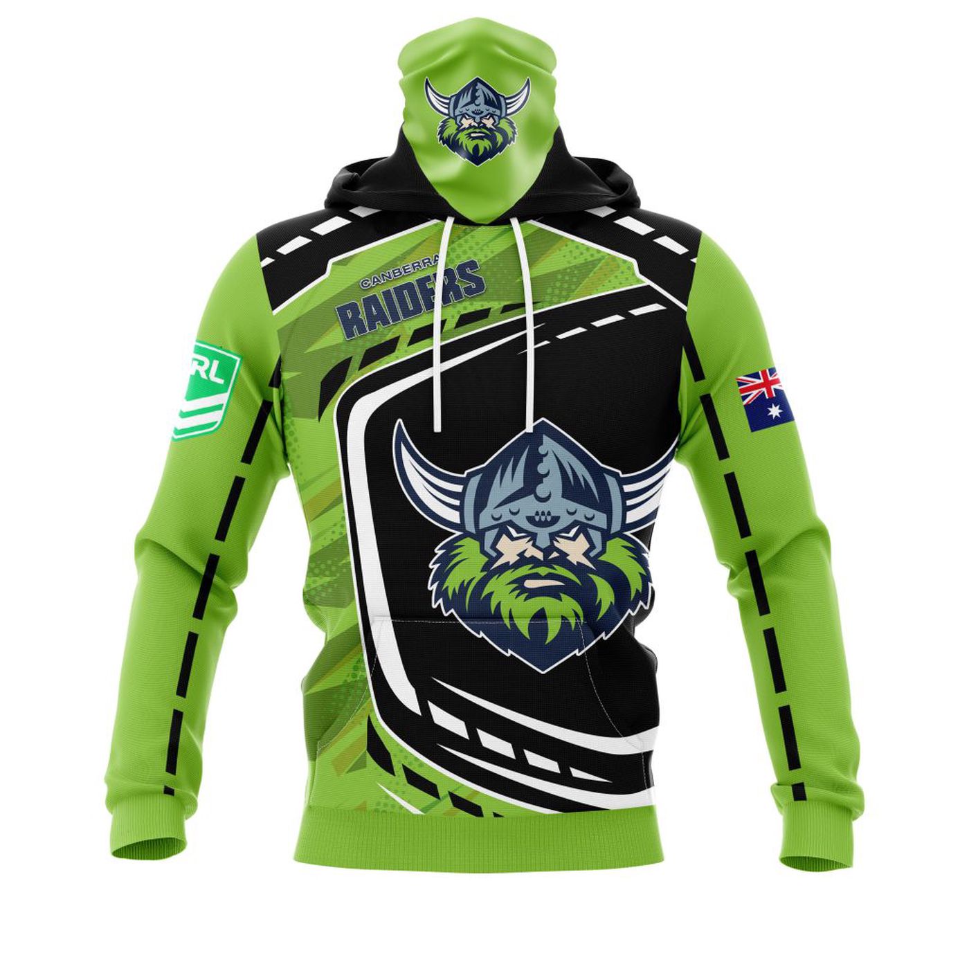 NRL Canberra Raiders | Specialized 2021 Concepts Kits 3d Printed Hoodie 3d Printed Hoodie
