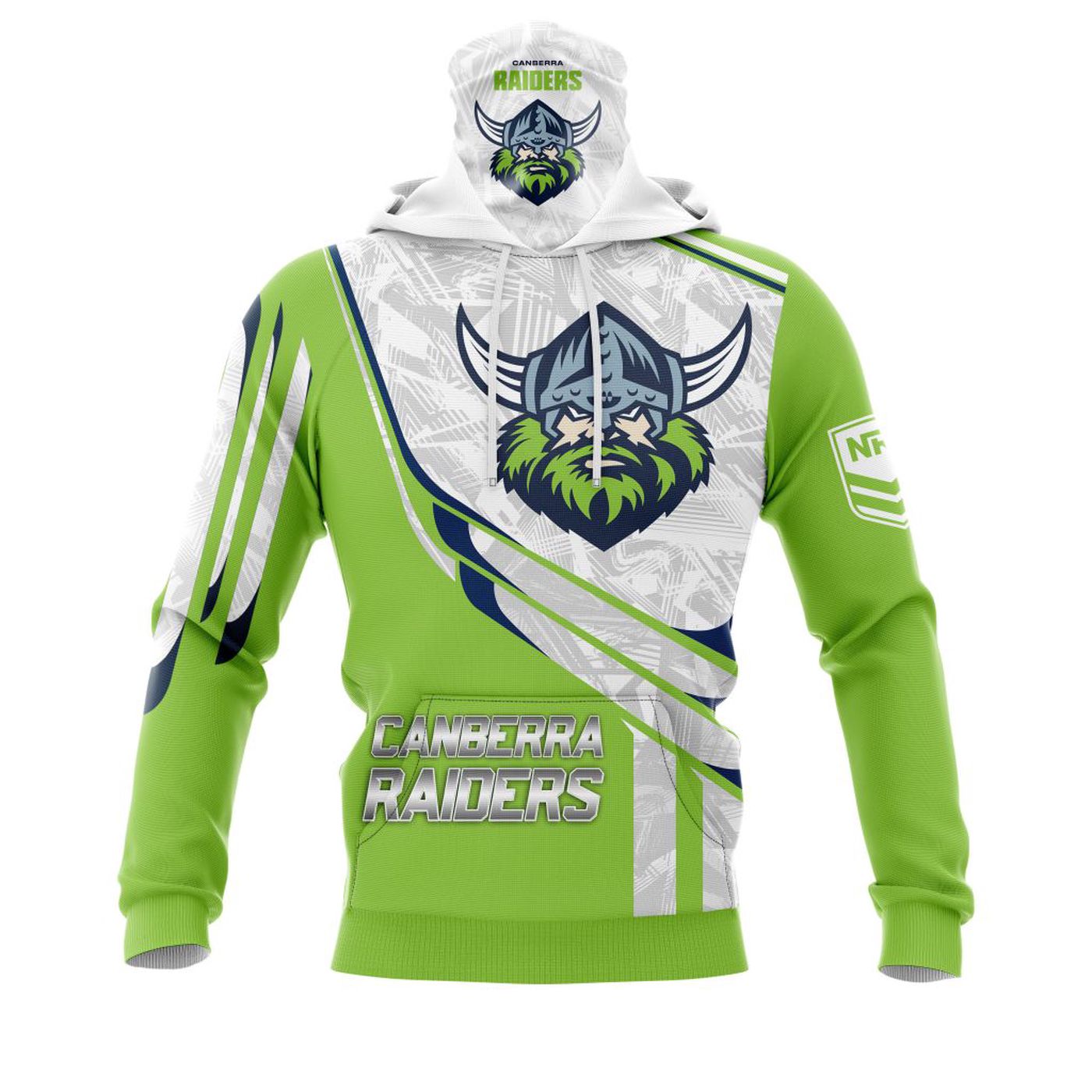 NRL Canberra Raiders | Specialized 2021 Concepts Kits V6 3d Printed Hoodie 3d Printed Hoodie