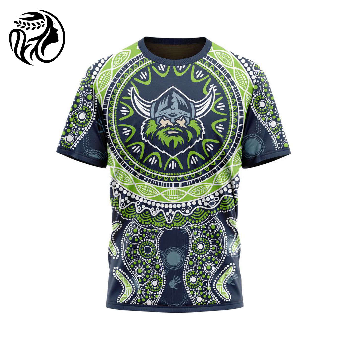 NRL Canberra Raiders  | Specialized 2021 Maori Concepts Kits V7 3d Printed Hoodie 3d Printed Hoodie