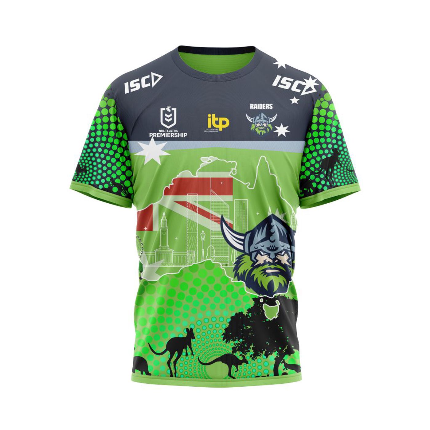 NRL Canberra Raiders | Specialized Concepts For Australia’s Day Kits V0122 3d Printed Hoodie 3d Printed Hoodie