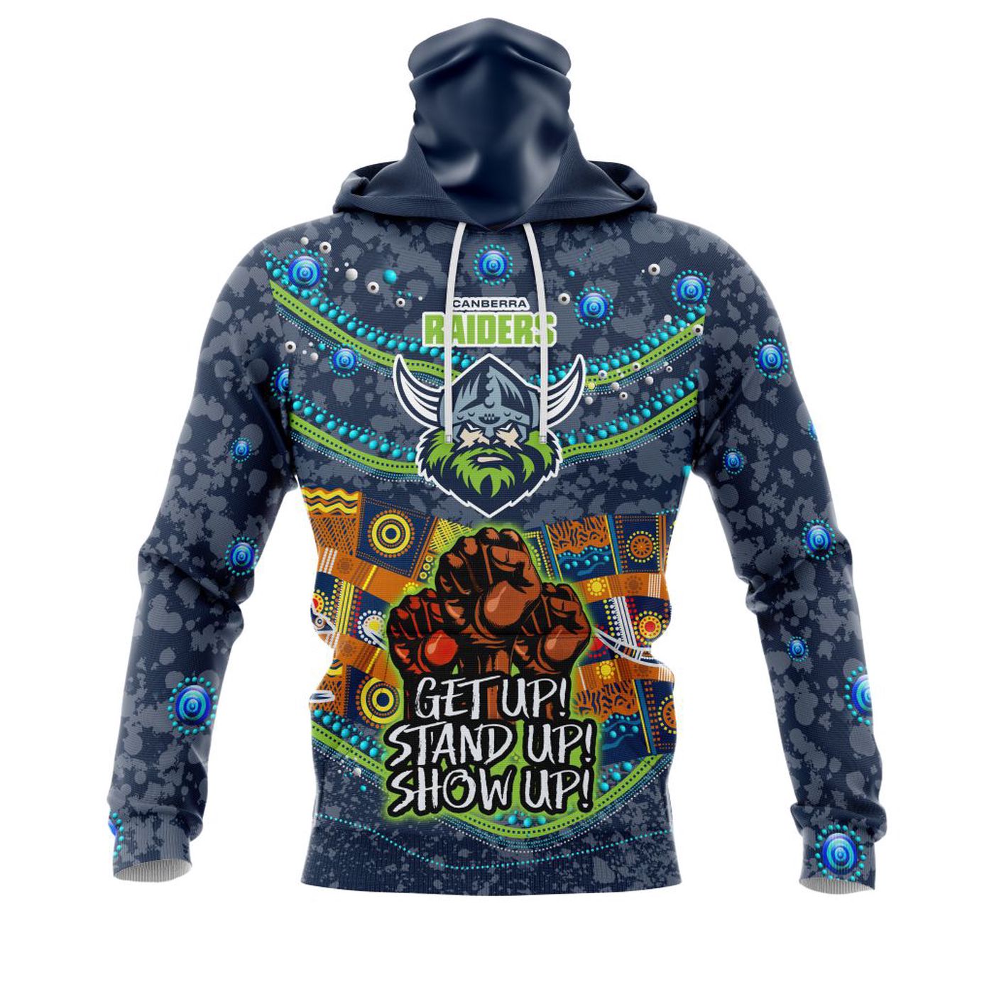 NRL Canberra Raiders | Specialized Indigenous Kits For NAIDOC Week ST2201 3d Printed Hoodie 3d Printed Hoodie