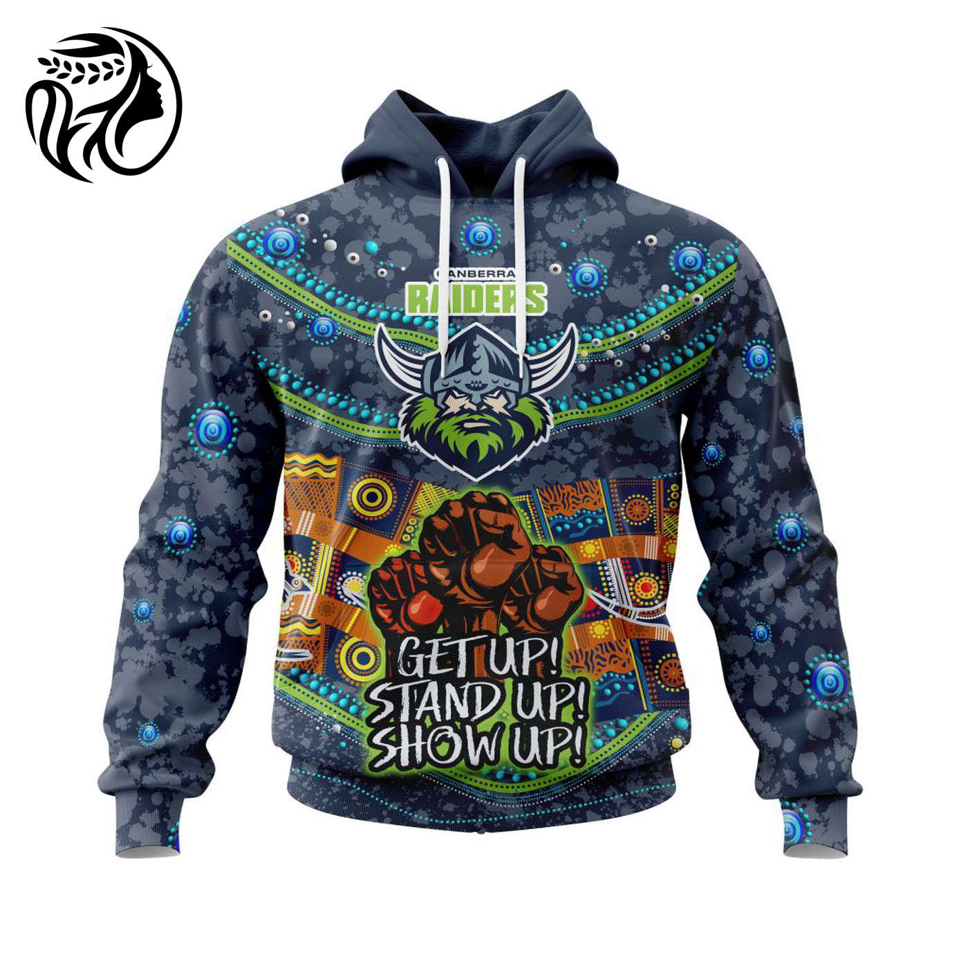 NRL Canberra Raiders | Specialized Indigenous Kits For NAIDOC Week ST2201 3d Printed Hoodie 3d Printed Hoodie
