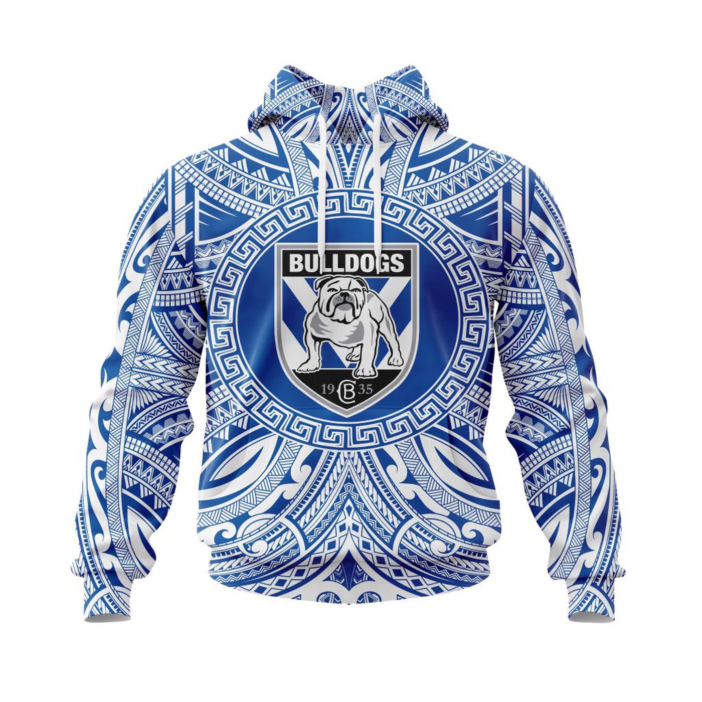 NRL Canterbury-Bankstown Bulldogs Polynesian Concept Kits ST2201 3d Printed Hoodie 3d Printed Hoodie