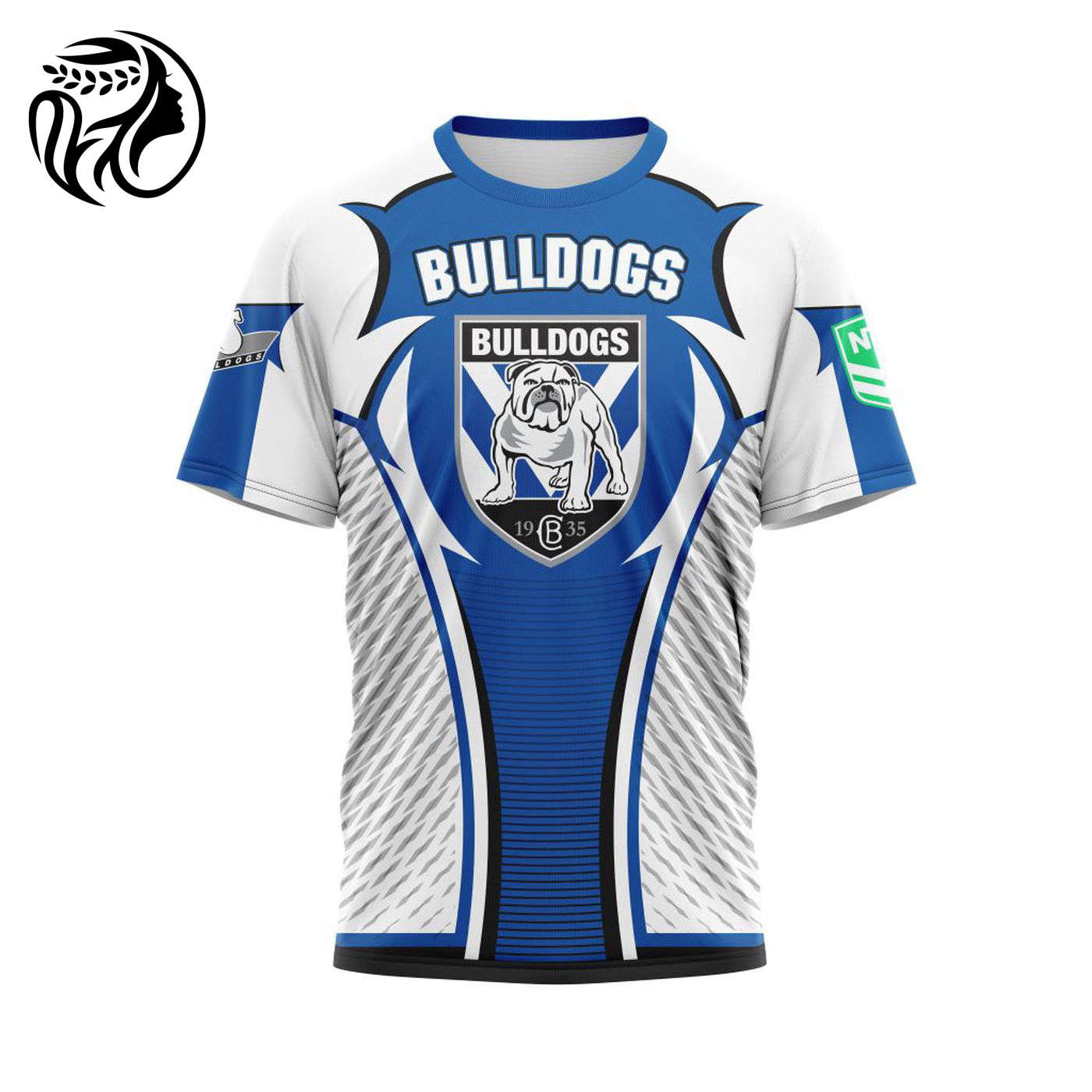 NRL Canterbury-Bankstown Bulldogs | Specialized 2021 Concepts Kits 04 3d Printed Hoodie 3d Printed Hoodie