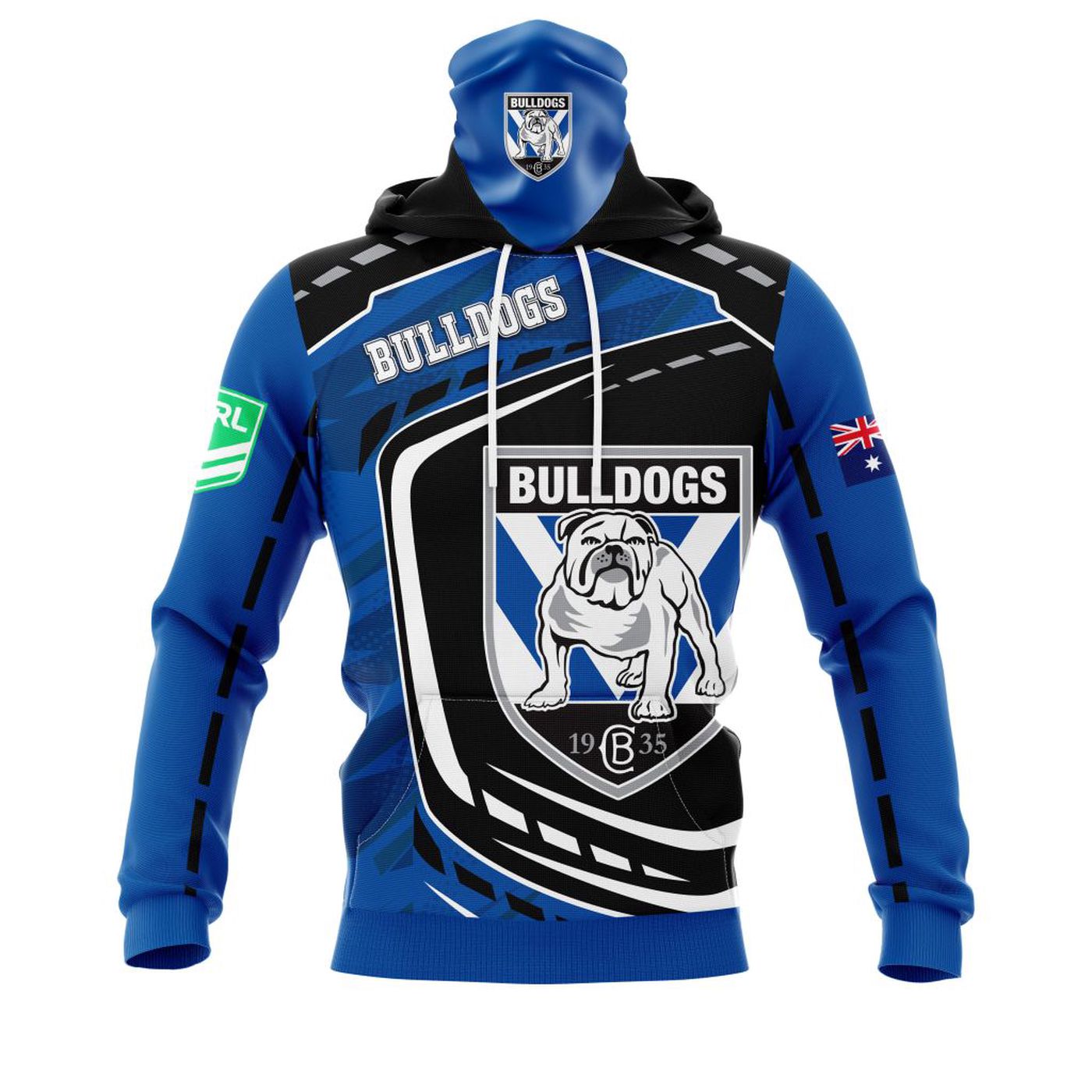 NRL Canterbury-Bankstown Bulldogs | Specialized 2021 Concepts Kits 3d Printed Hoodie 3d Printed Hoodie
