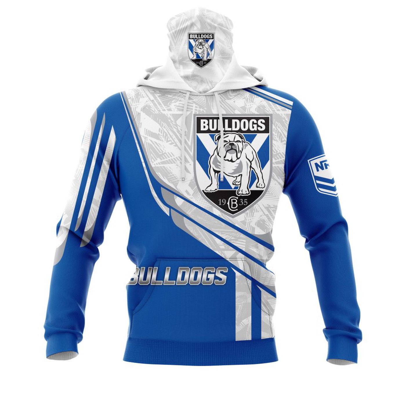 NRL Canterbury-Bankstown Bulldogs | Specialized 2021 Concepts Kits V6 3d Printed Hoodie 3d Printed Hoodie
