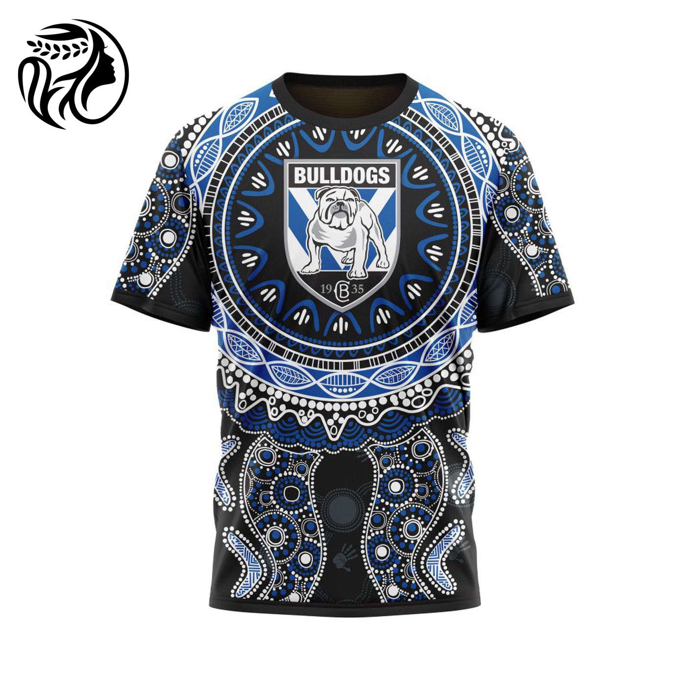 NRL Canterbury-Bankstown Bulldogs  | Specialized 2021 Maori Concepts Kits V7 3d Printed Hoodie 3d Printed Hoodie