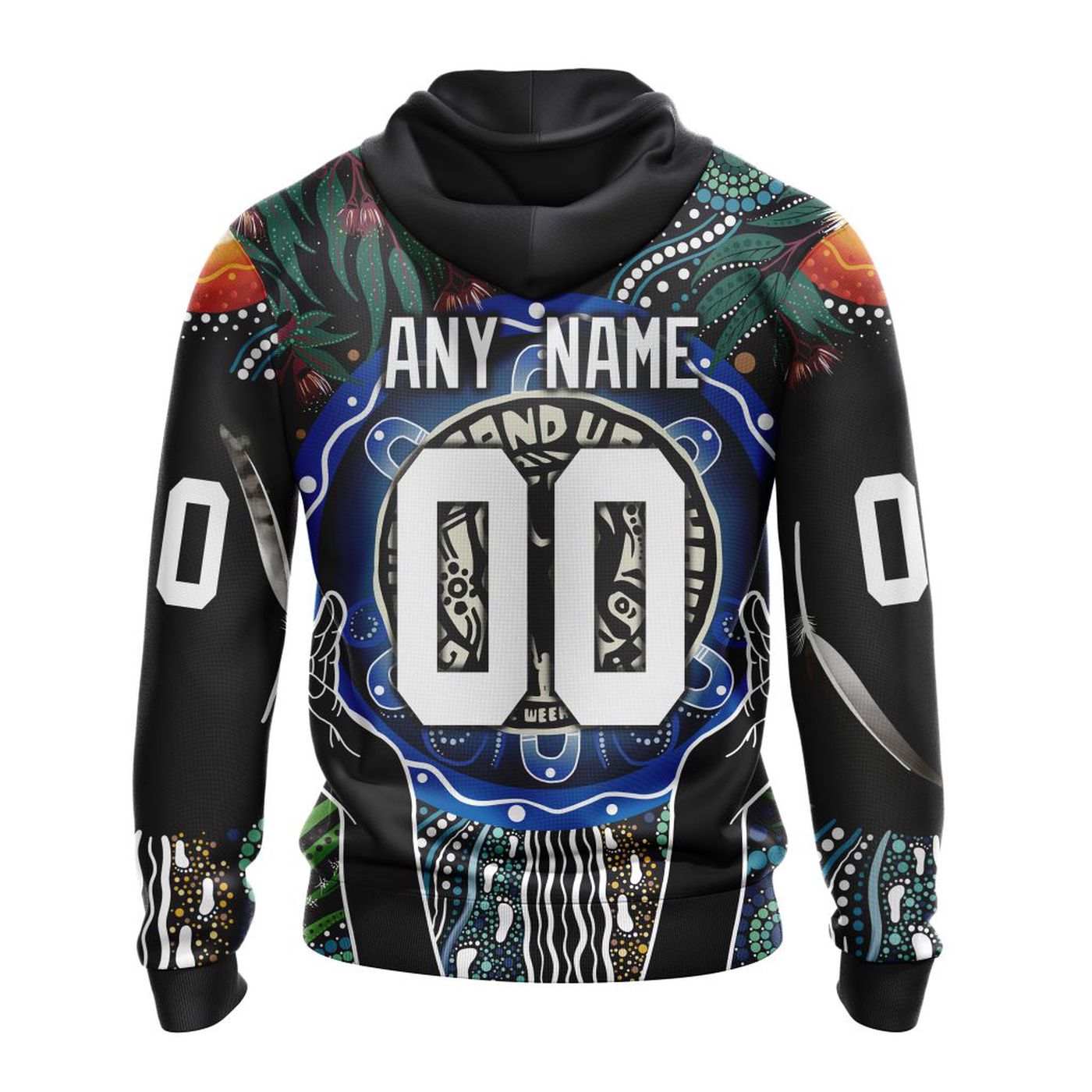 NRL Canterbury-Bankstown Bulldogs | Specialized Concepts Kits For Naidoc Event V0122 3d Printed Hoodie 3d Printed Hoodie