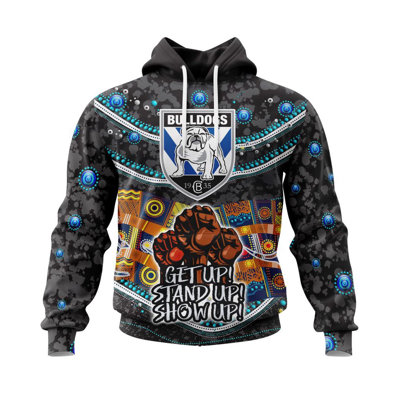 NRL Canterbury-Bankstown Bulldogs | Specialized Indigenous Kits For NAIDOC Week ST2201 3d Printed Hoodie 3d Printed Hoodie