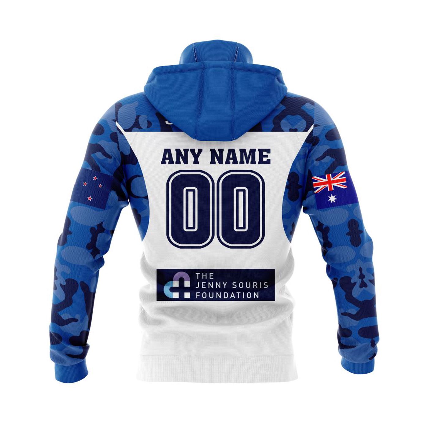 NRL Canterbury Bulldogs Anzac Day Kits 2022 3d Printed Hoodie 3d Printed Hoodie
