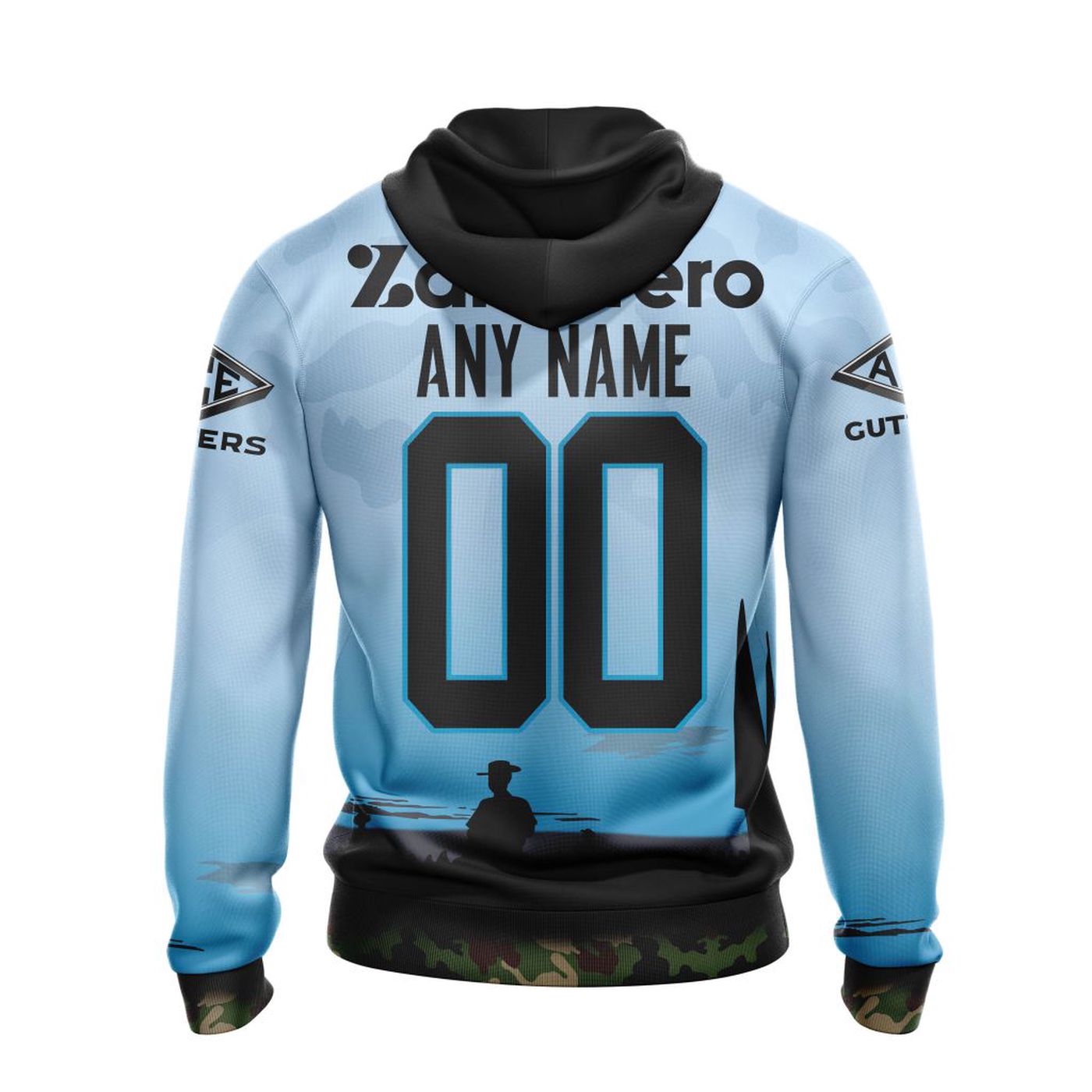 NRL Cronulla Sharks Anzac Day Kits 2022 3d Printed Hoodie 3d Printed Hoodie