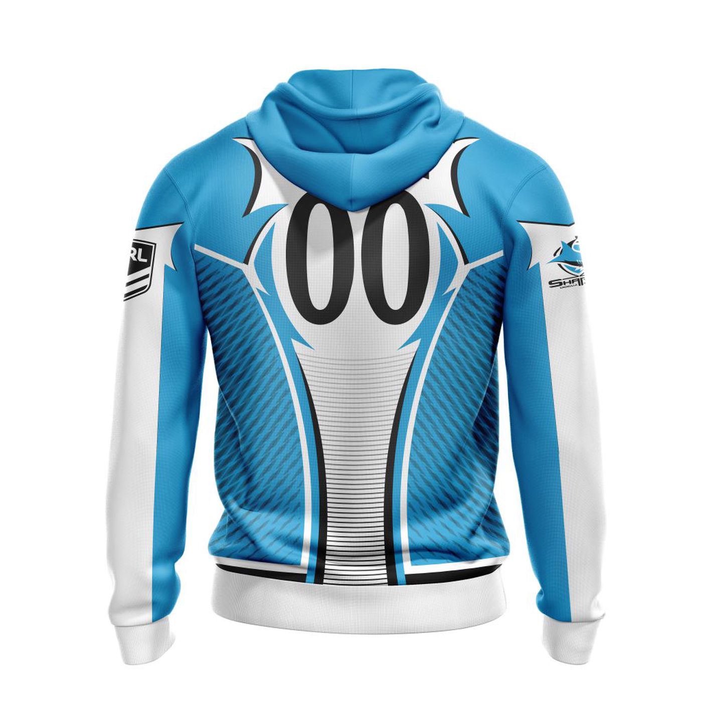NRL Cronulla-Sutherland Sharks | Specialized 2021 Concepts Kits 04 3d Printed Hoodie 3d Printed Hoodie
