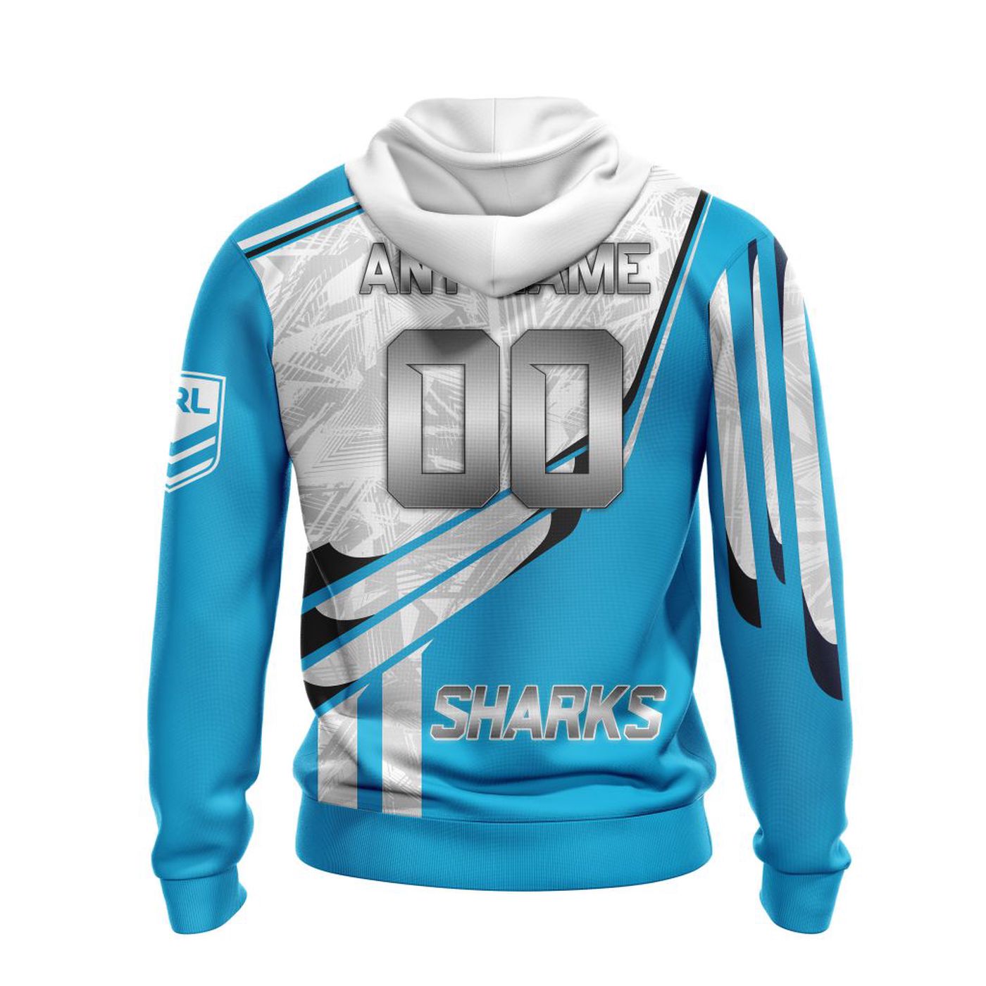 NRL Cronulla-Sutherland Sharks | Specialized 2021 Concepts Kits V6 3d Printed Hoodie 3d Printed Hoodie