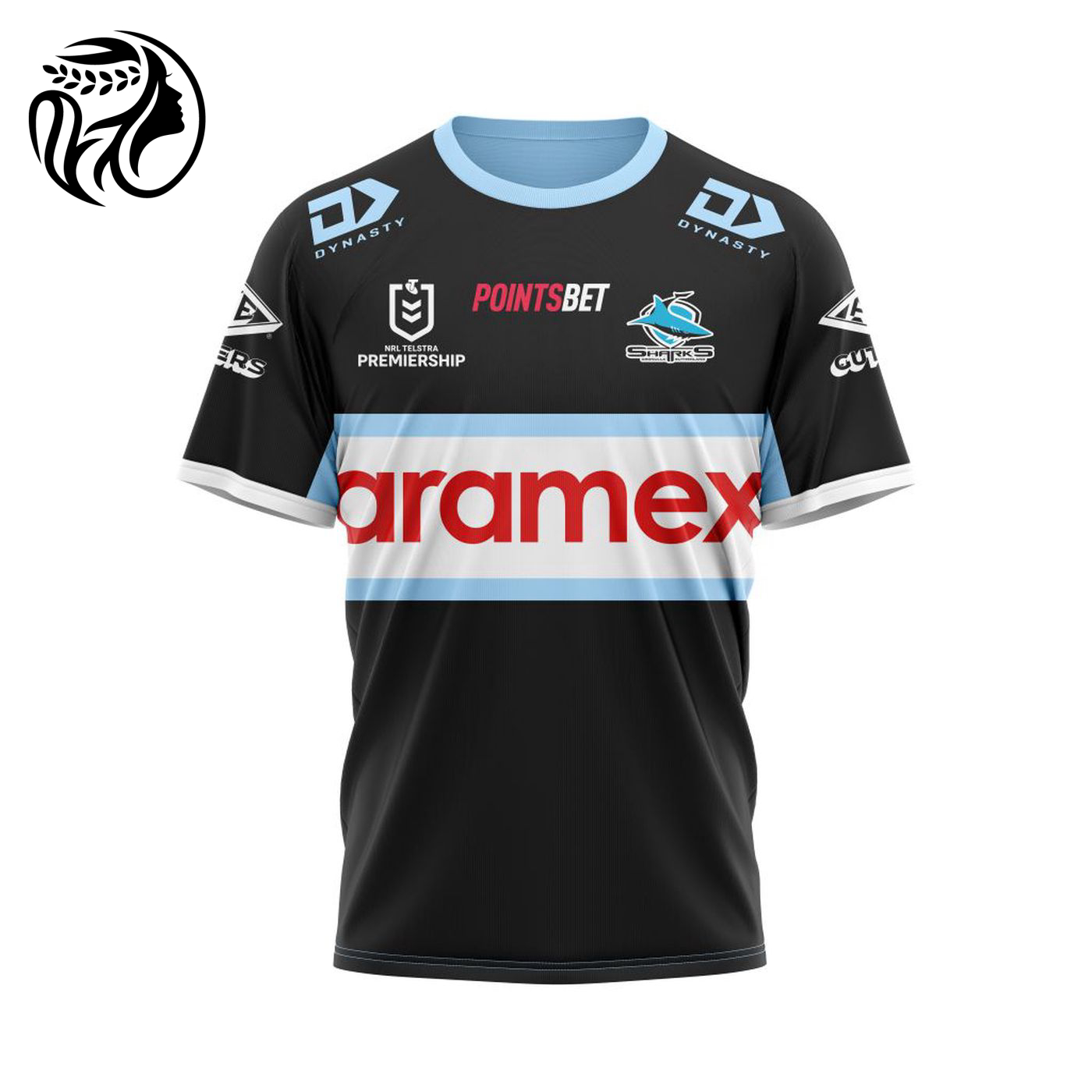 NRL Cronulla-Sutherland Sharks | Specialized 2022 Away Kits 3d Printed Hoodie 3d Printed Hoodie