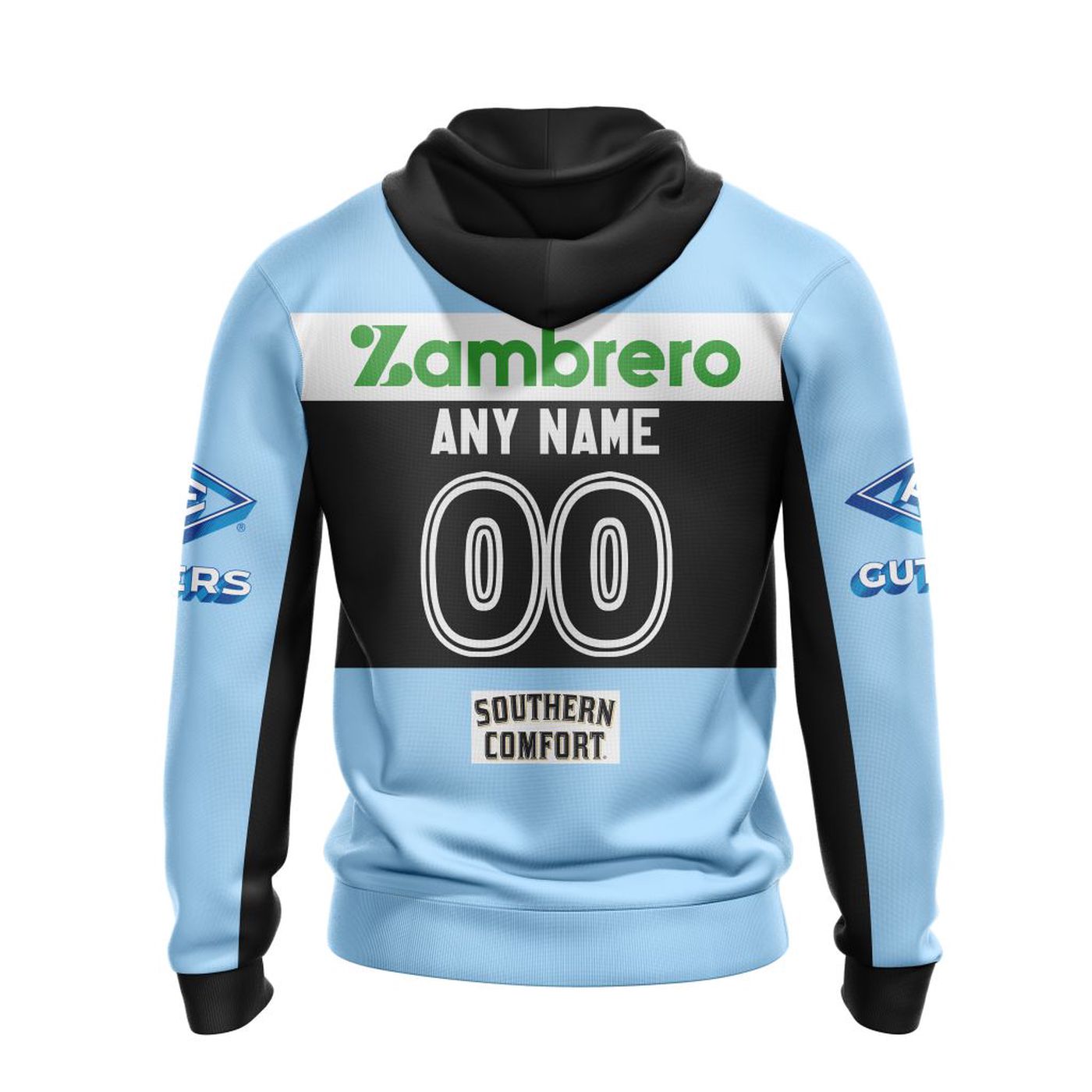 NRL Cronulla-Sutherland Sharks | Specialized 2022 Home Kits 3d Printed Hoodie 3d Printed Hoodie