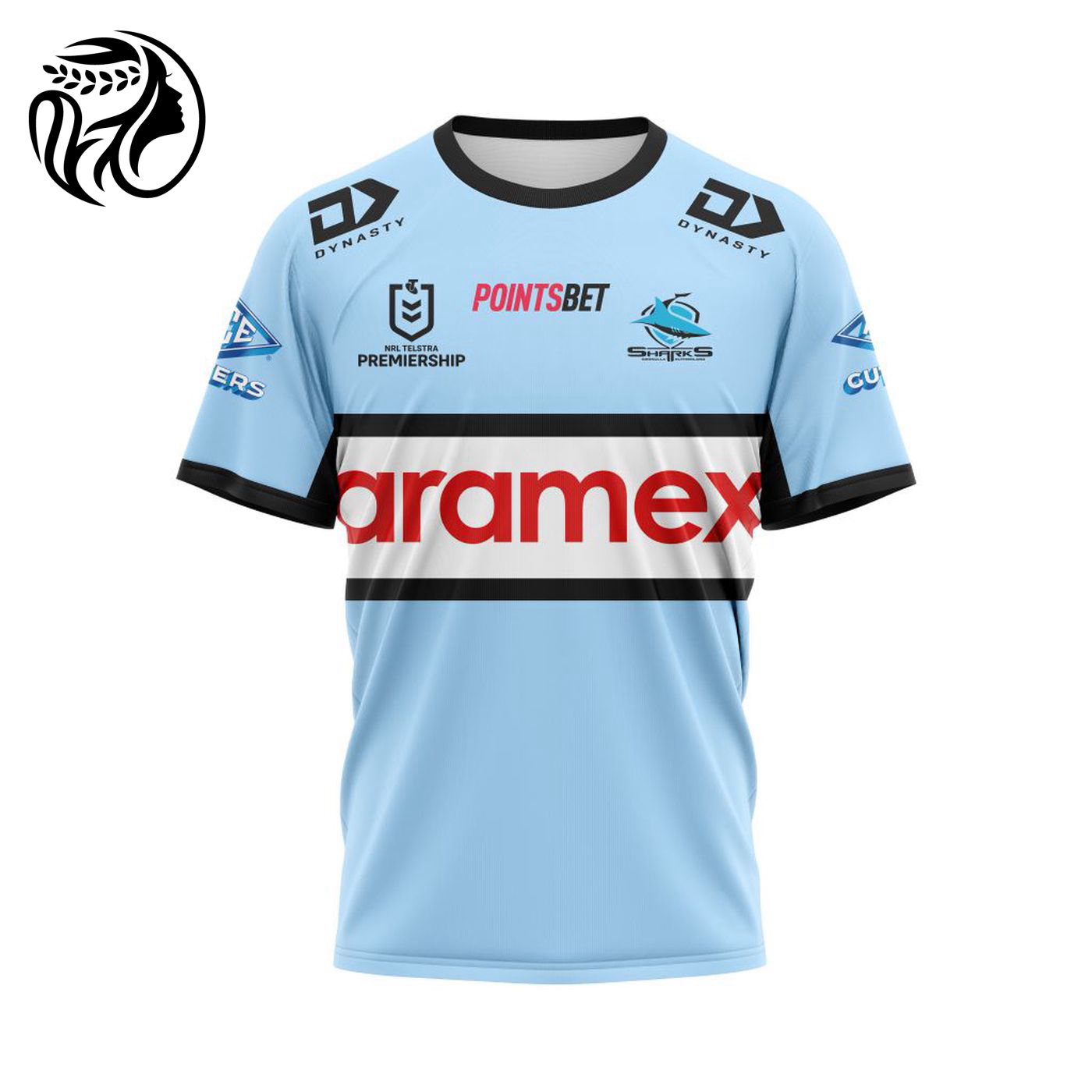 NRL Cronulla-Sutherland Sharks | Specialized 2022 Home Kits 3d Printed Hoodie 3d Printed Hoodie