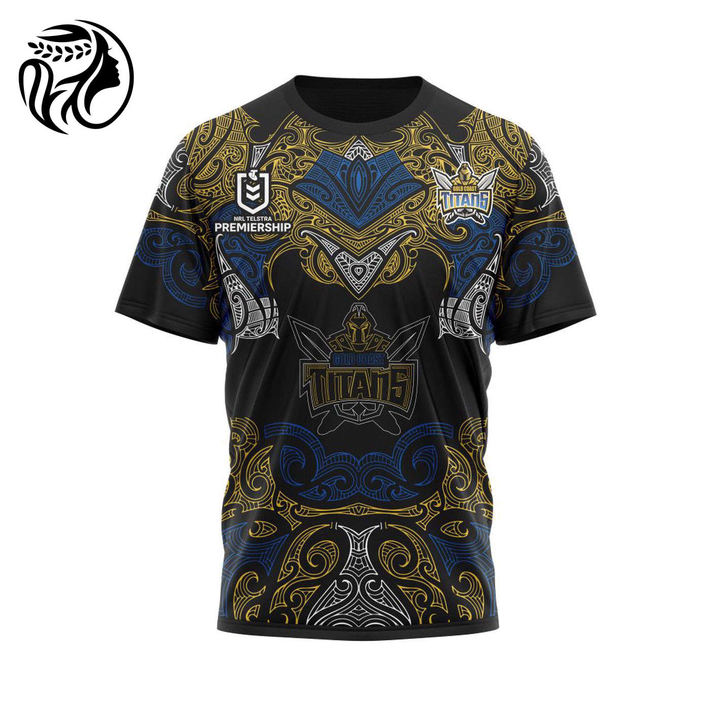 NRL Gold Coast Titans | Specialized 2021 Concepts Kits V10 3d Printed Hoodie 3d Printed Hoodie