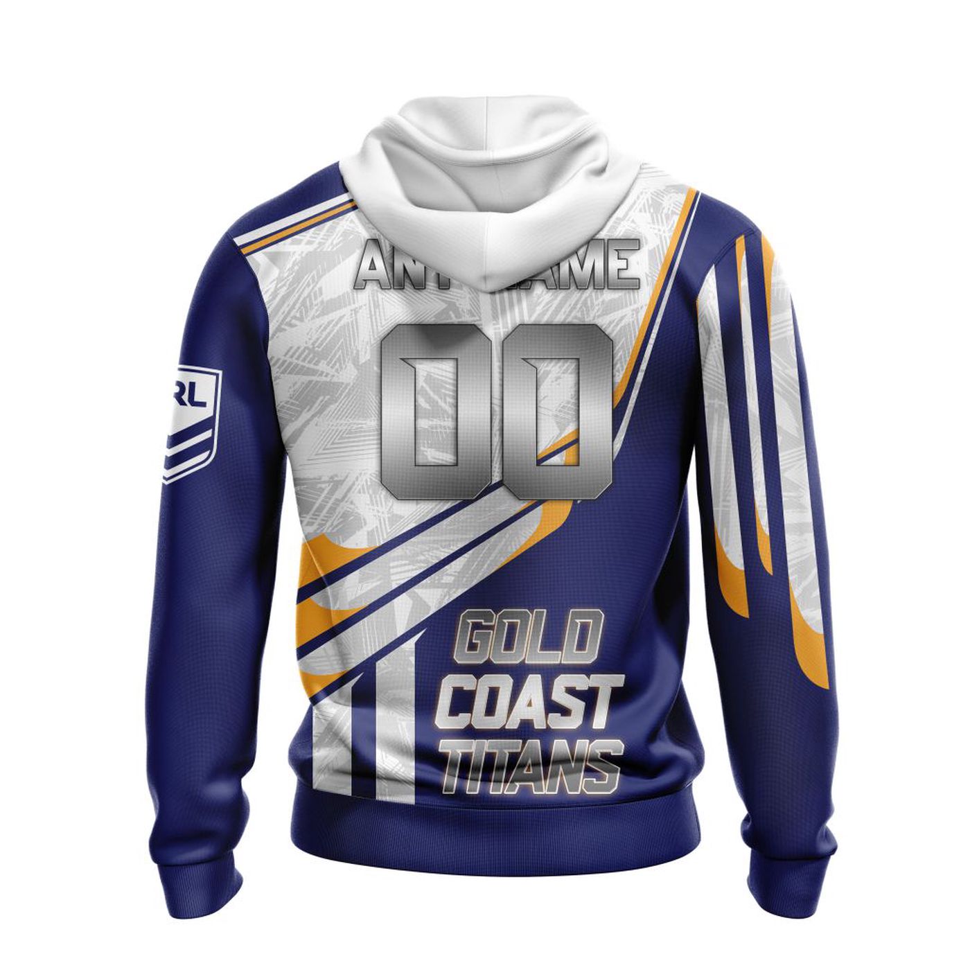 NRL Gold Coast Titans | Specialized 2021 Concepts Kits V6 3d Printed Hoodie 3d Printed Hoodie