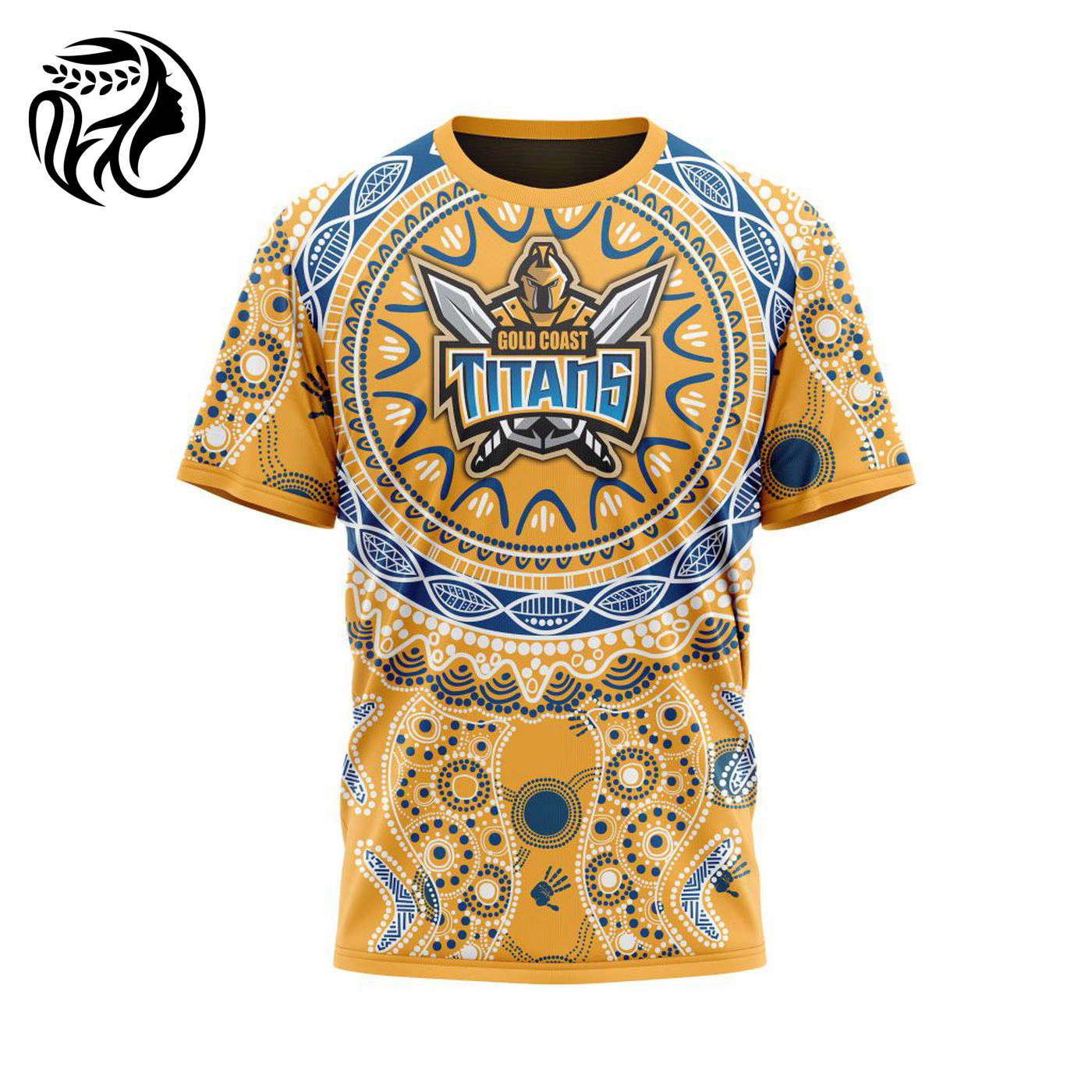 NRL Gold Coast Titans  | Specialized 2021 Maori Concepts Kits V7 3d Printed Hoodie 3d Printed Hoodie