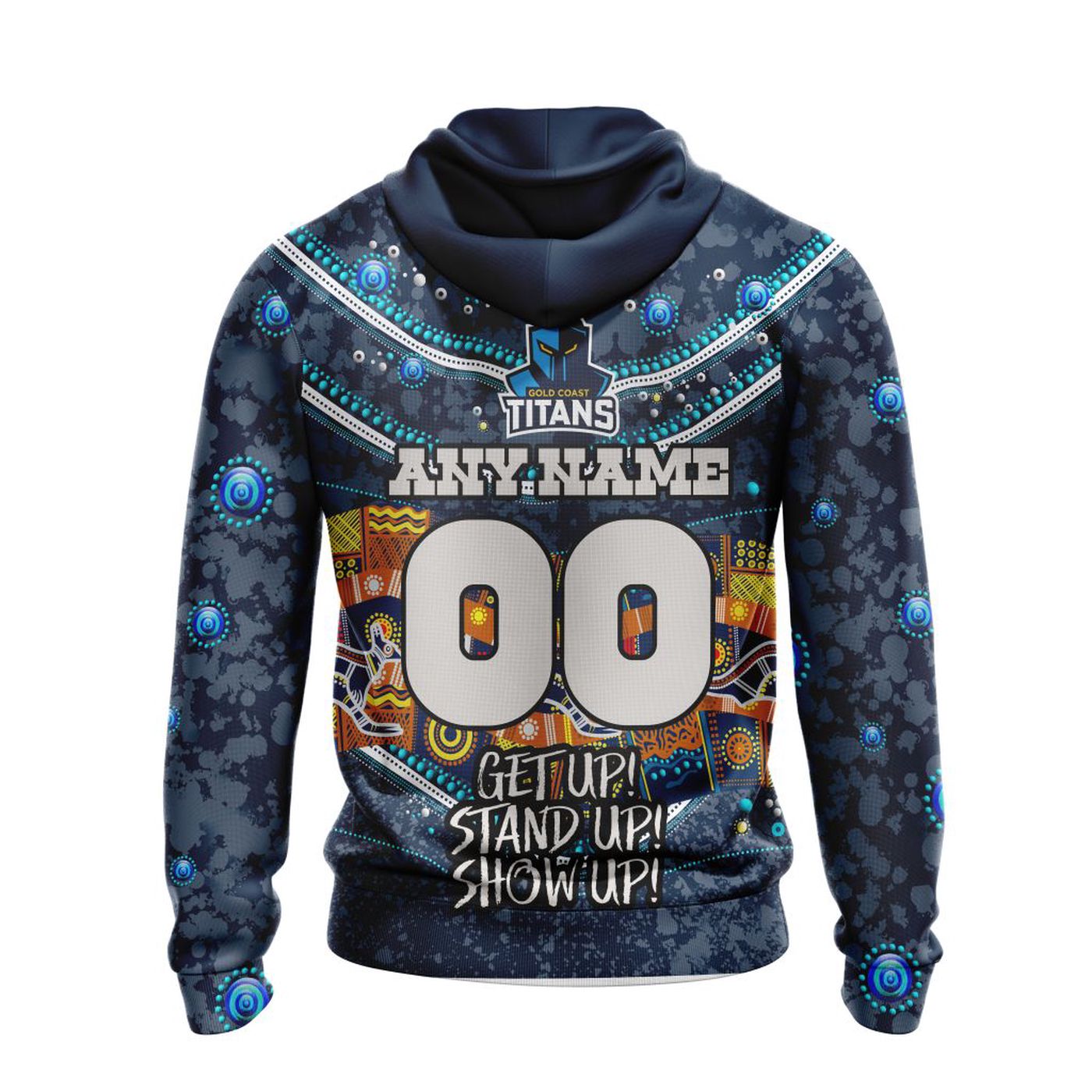 NRL Gold Coast Titans | Specialized Indigenous Kits For NAIDOC Week ST2201 3d Printed Hoodie 3d Printed Hoodie