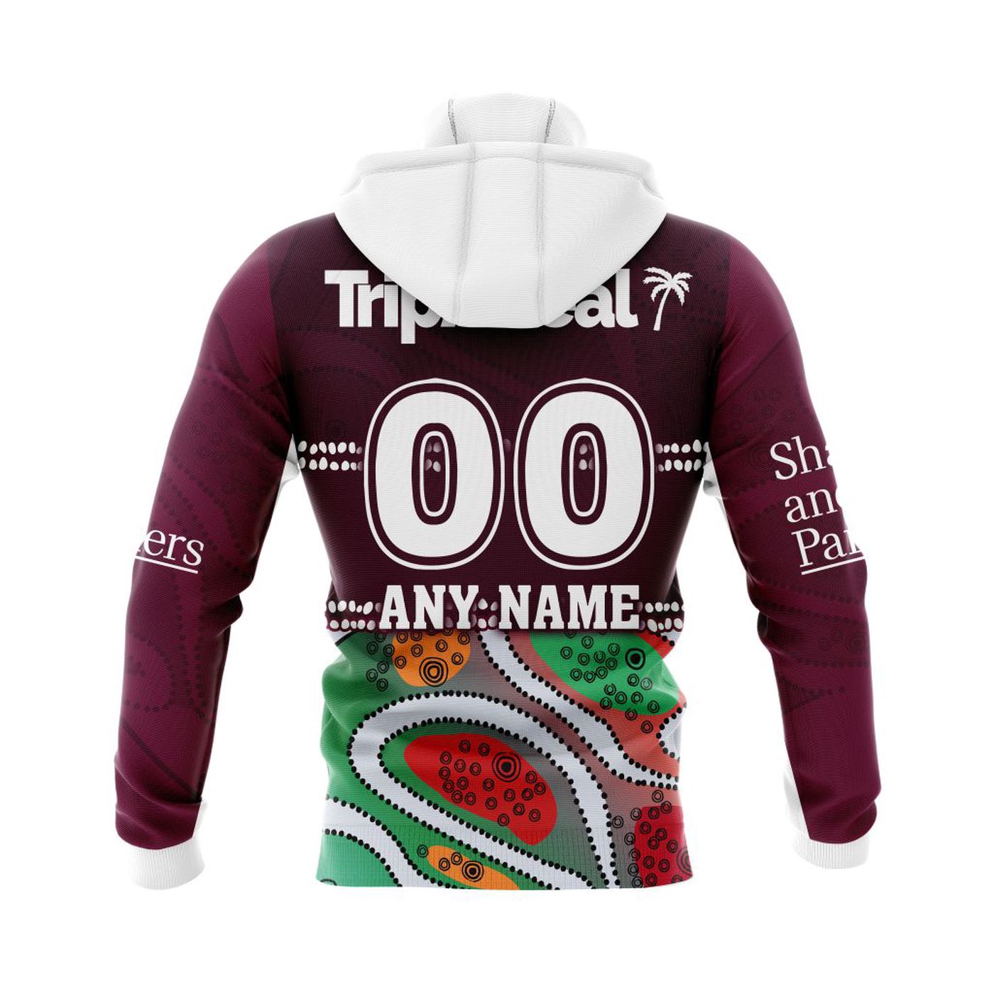 NRL Manly Warringah Sea Eagles Indigenous Kits 2022 3d Printed Hoodie 3d Printed Hoodie