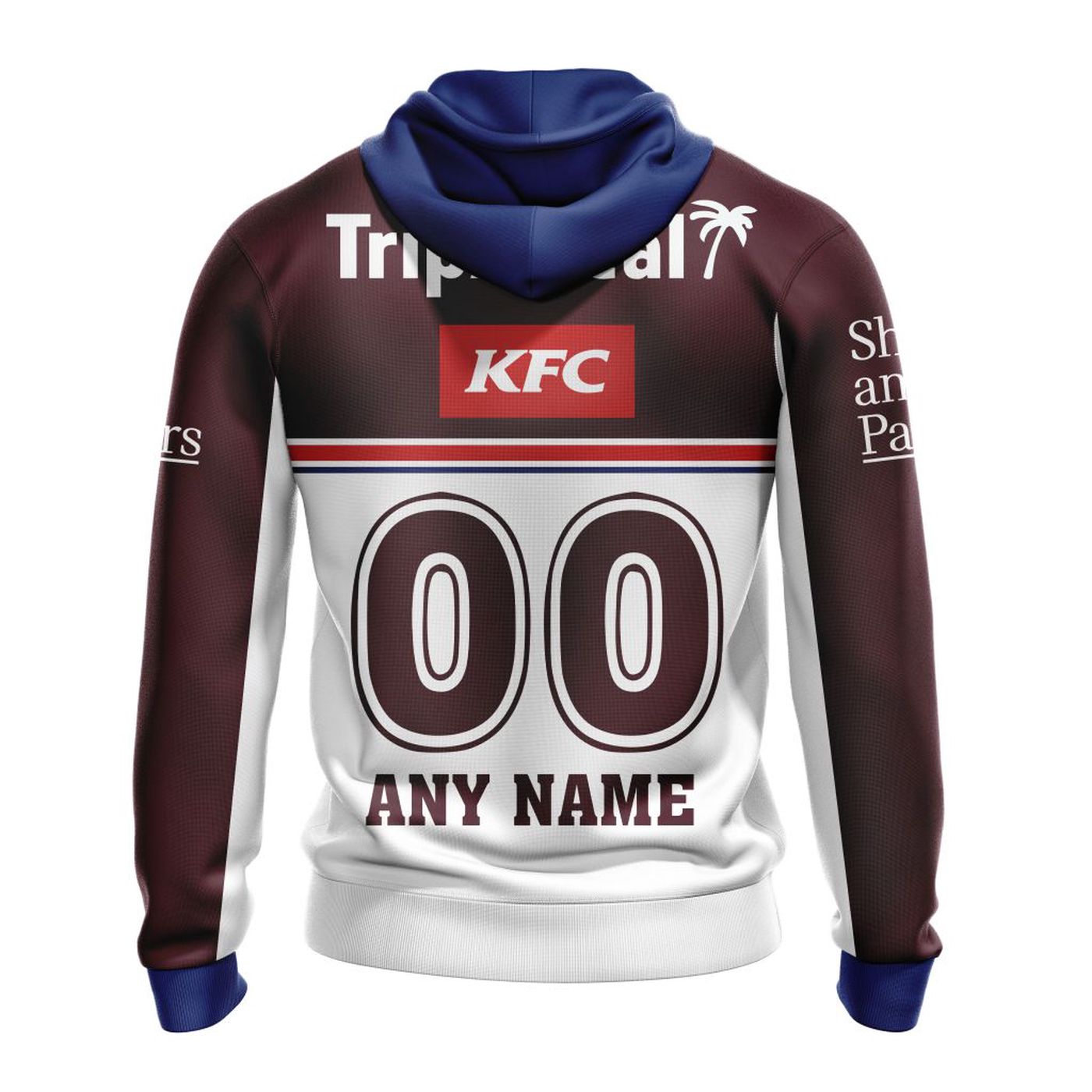 NRL Manly Warringah Sea Eagles Retro Kits 2022 3d Printed Hoodie 3d Printed Hoodie