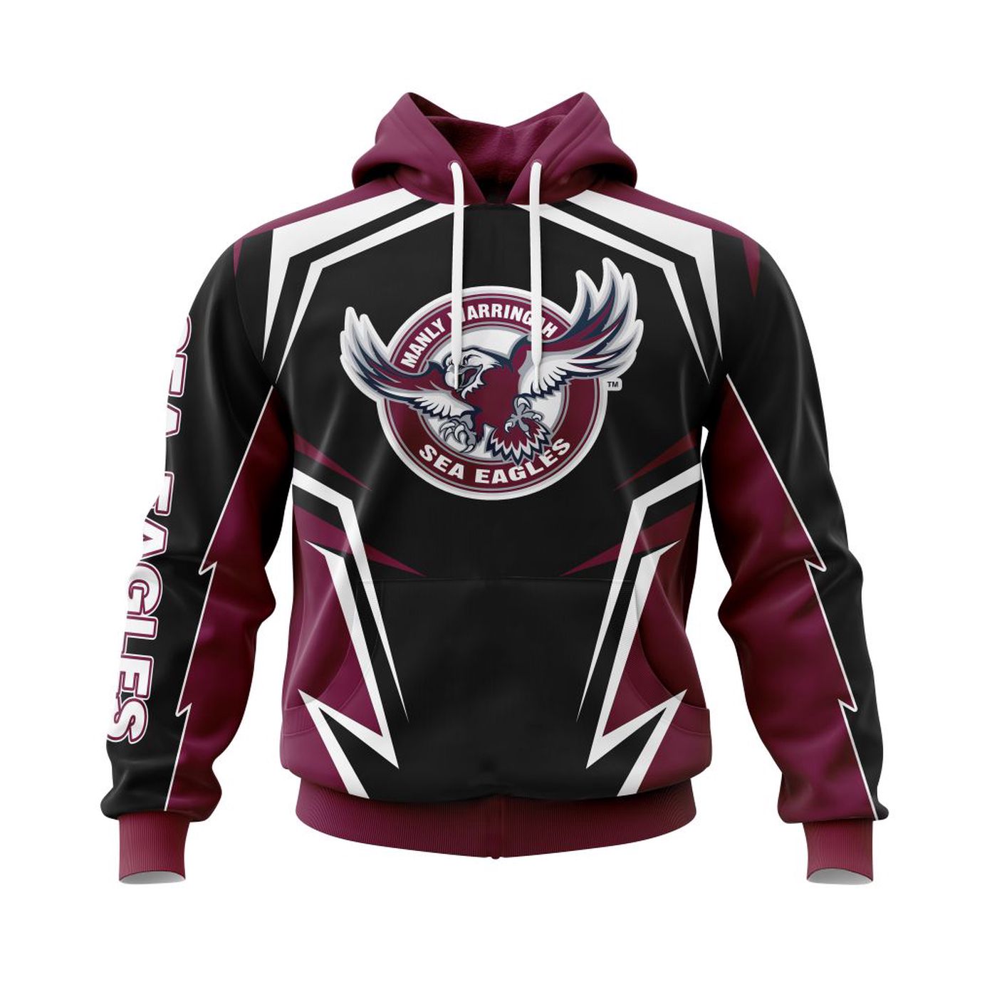 NRL Manly Warringah Sea Eagles Special Concept Kits ST2201 3d Printed Hoodie 3d Printed Hoodie