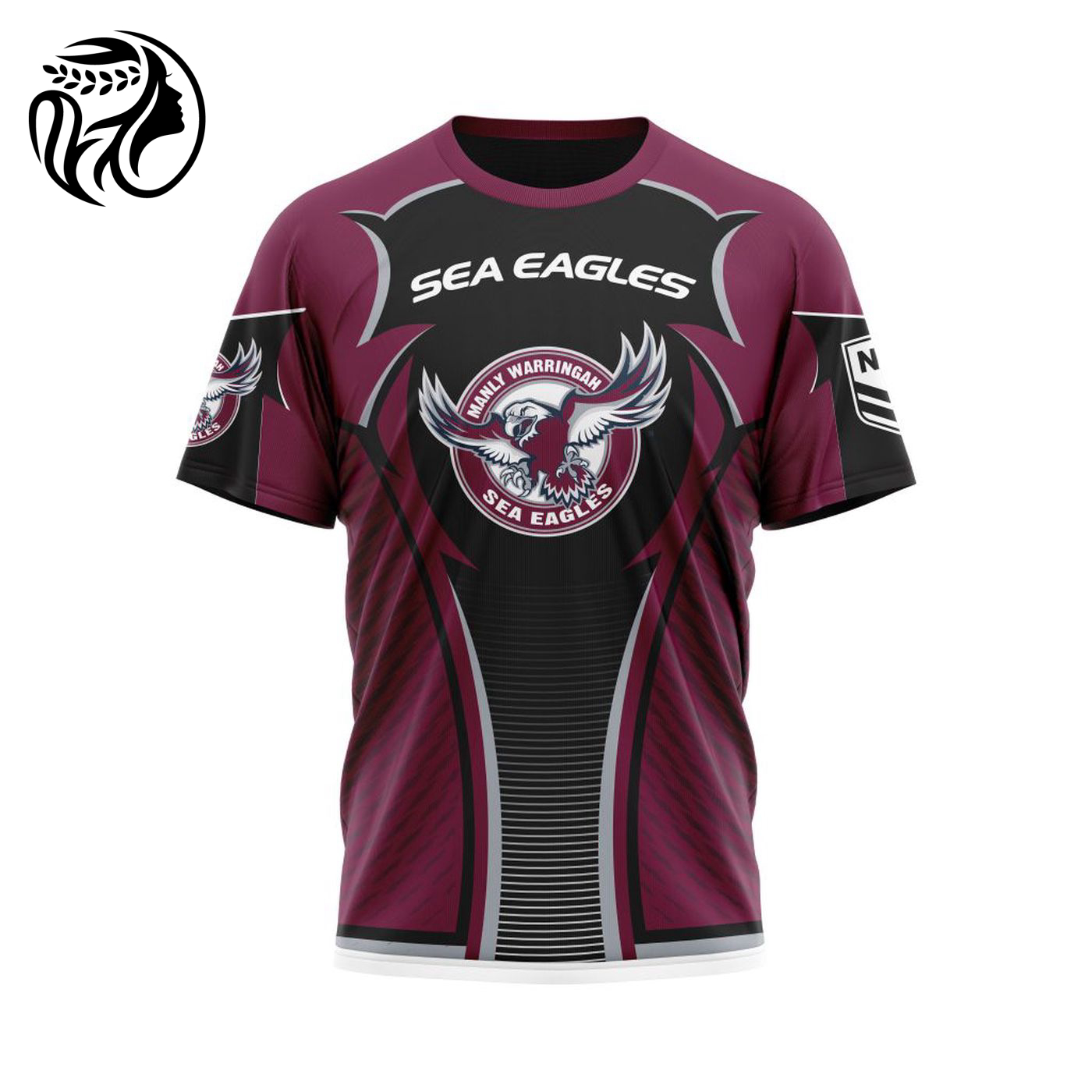 NRL Manly Warringah Sea Eagles | Specialized 2021 Concepts Kits 04 3d Printed Hoodie 3d Printed Hoodie