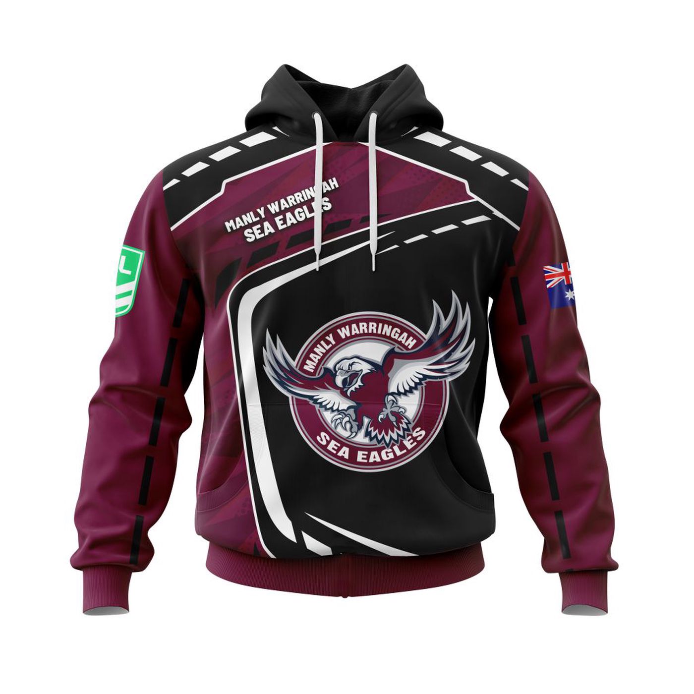 NRL Manly Warringah Sea Eagles | Specialized 2021 Concepts Kits 3d Printed Hoodie 3d Printed Hoodie
